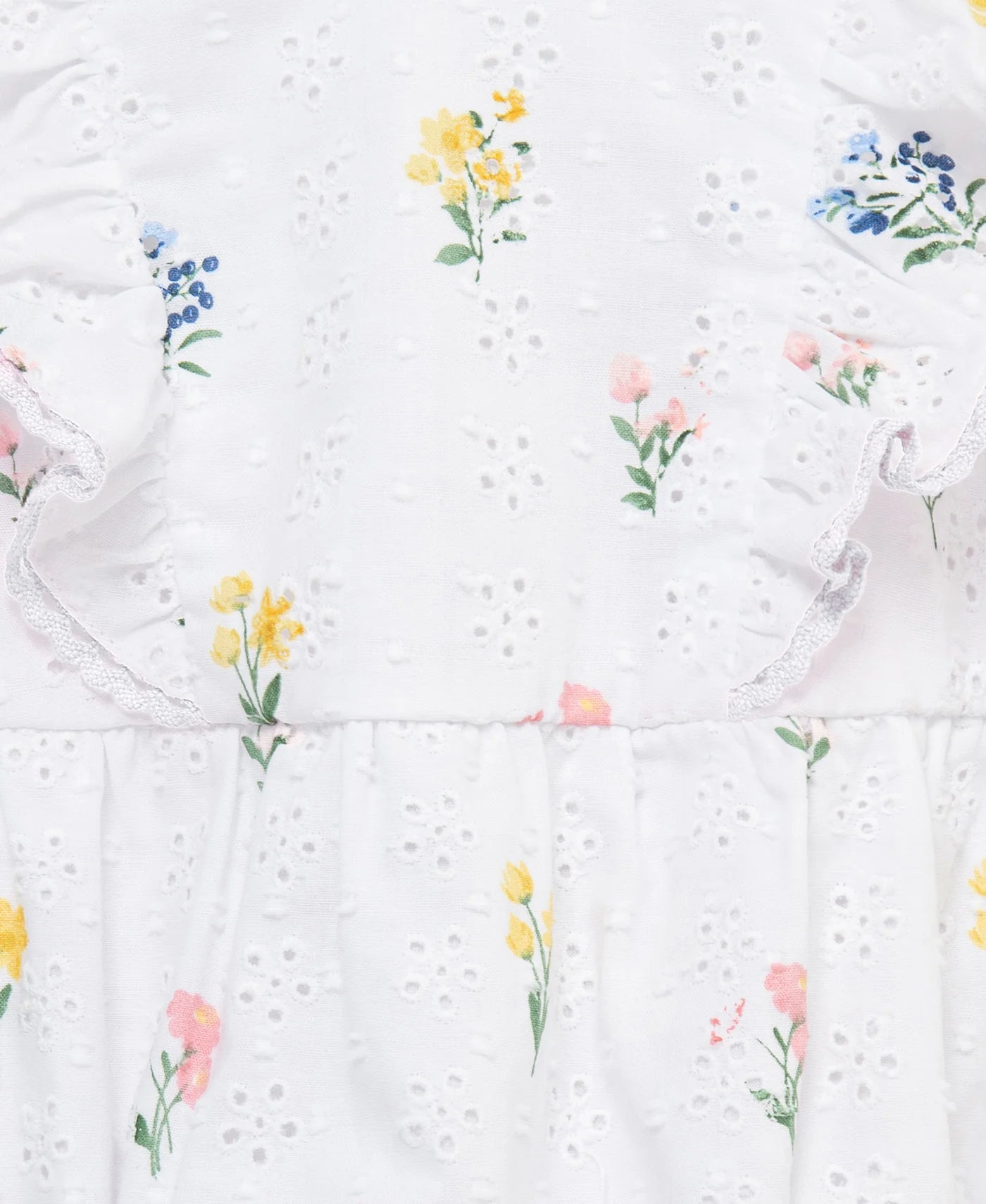 Eyelet Floral Bubble