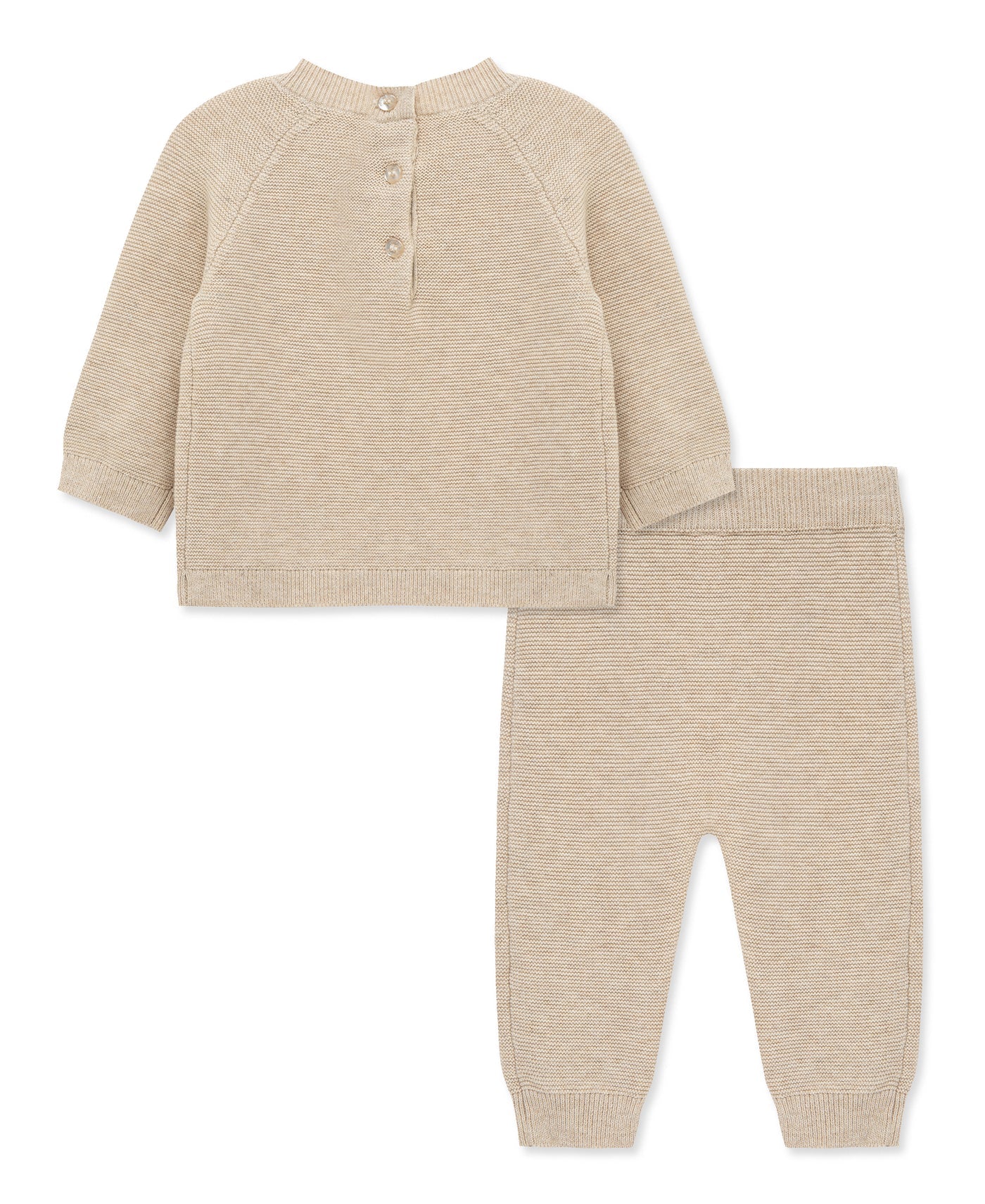 Tan Bear Sweater Set