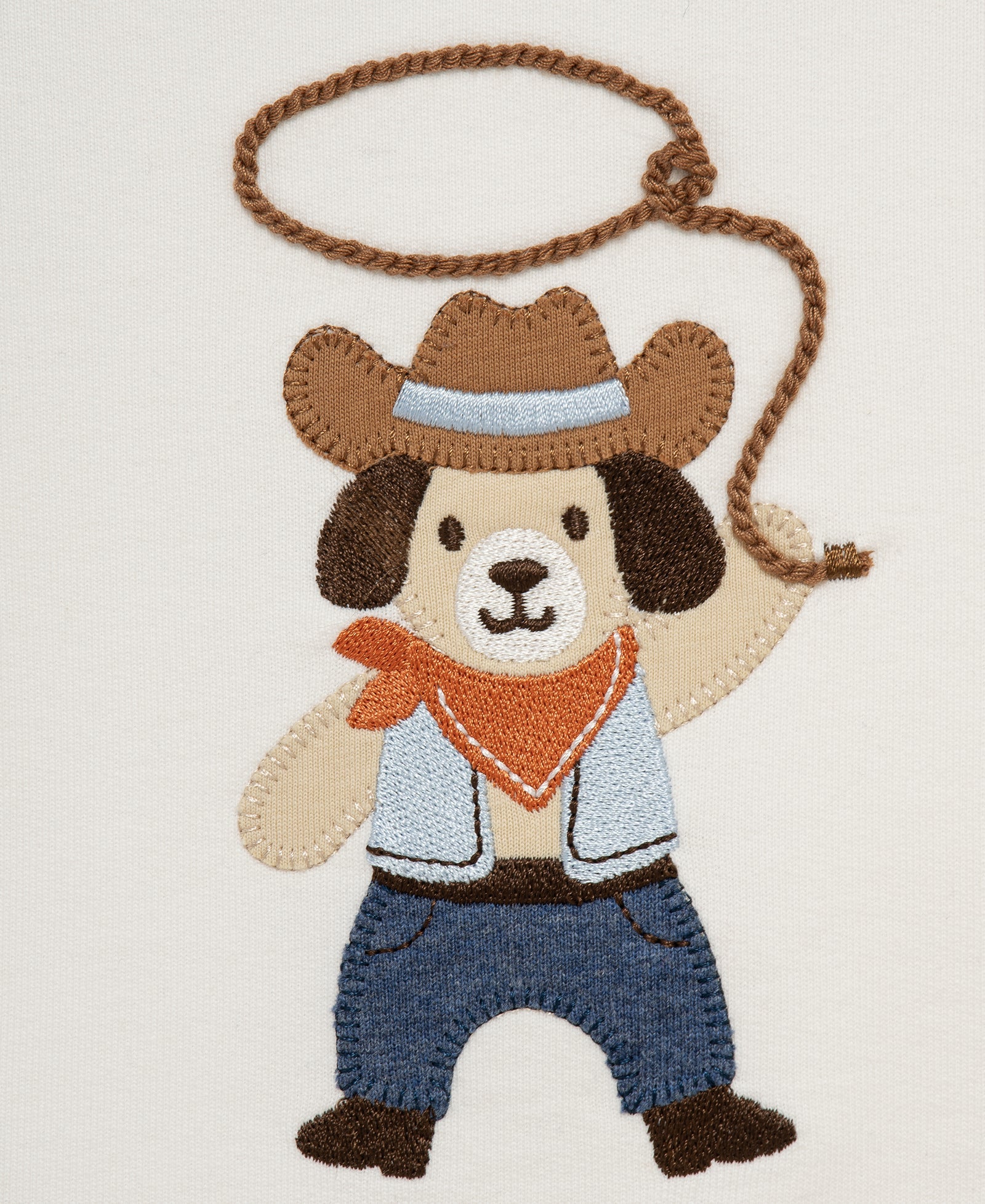 Western Pup Sweater Set
