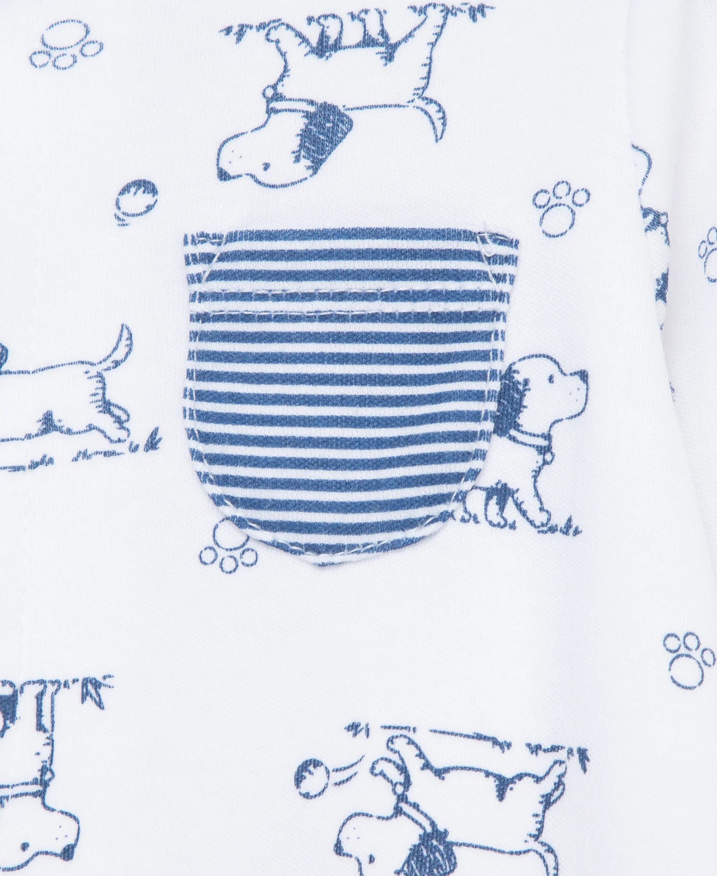 Puppy Toile Gift Box