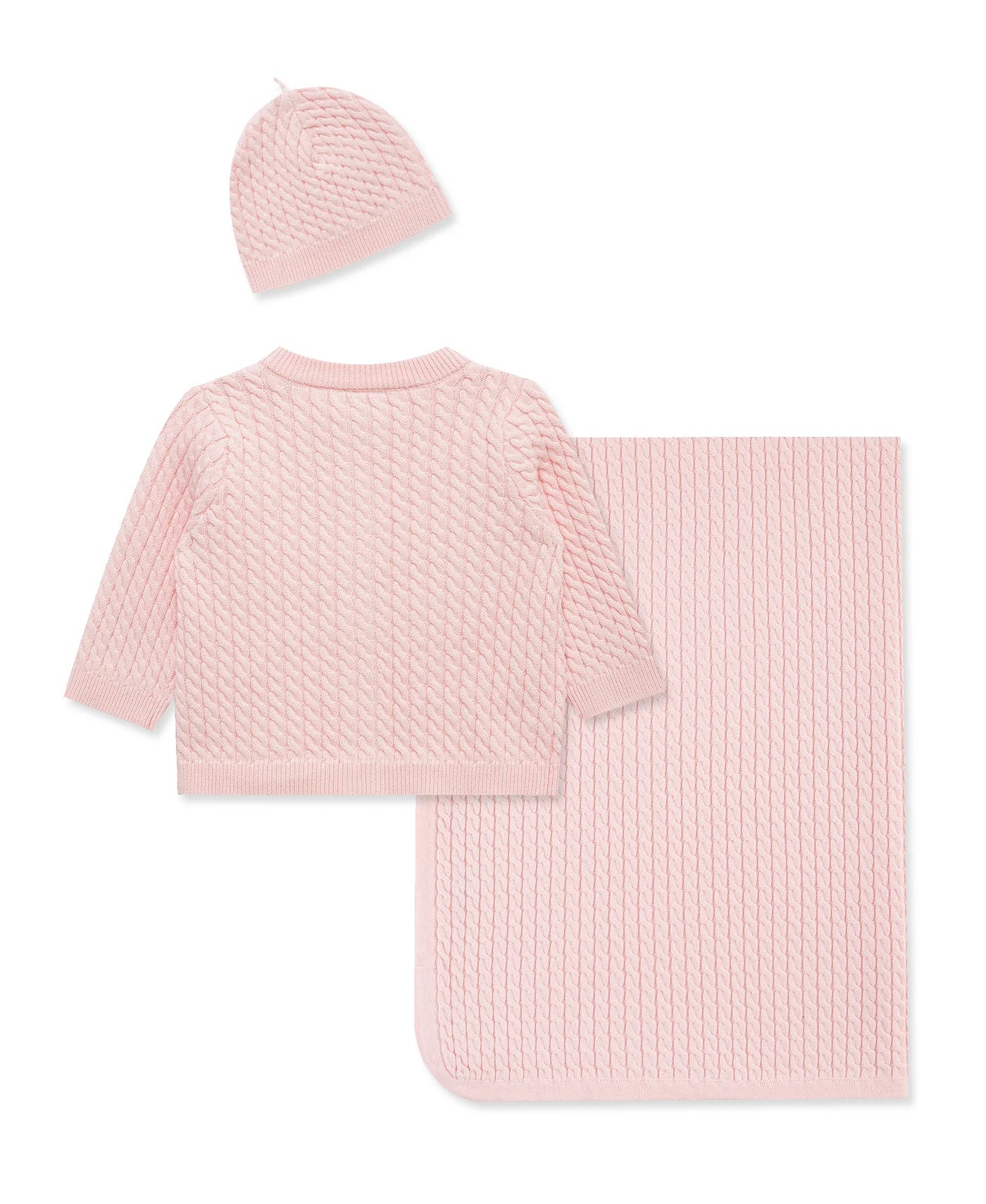 Pink Cable Sweater Gift Box