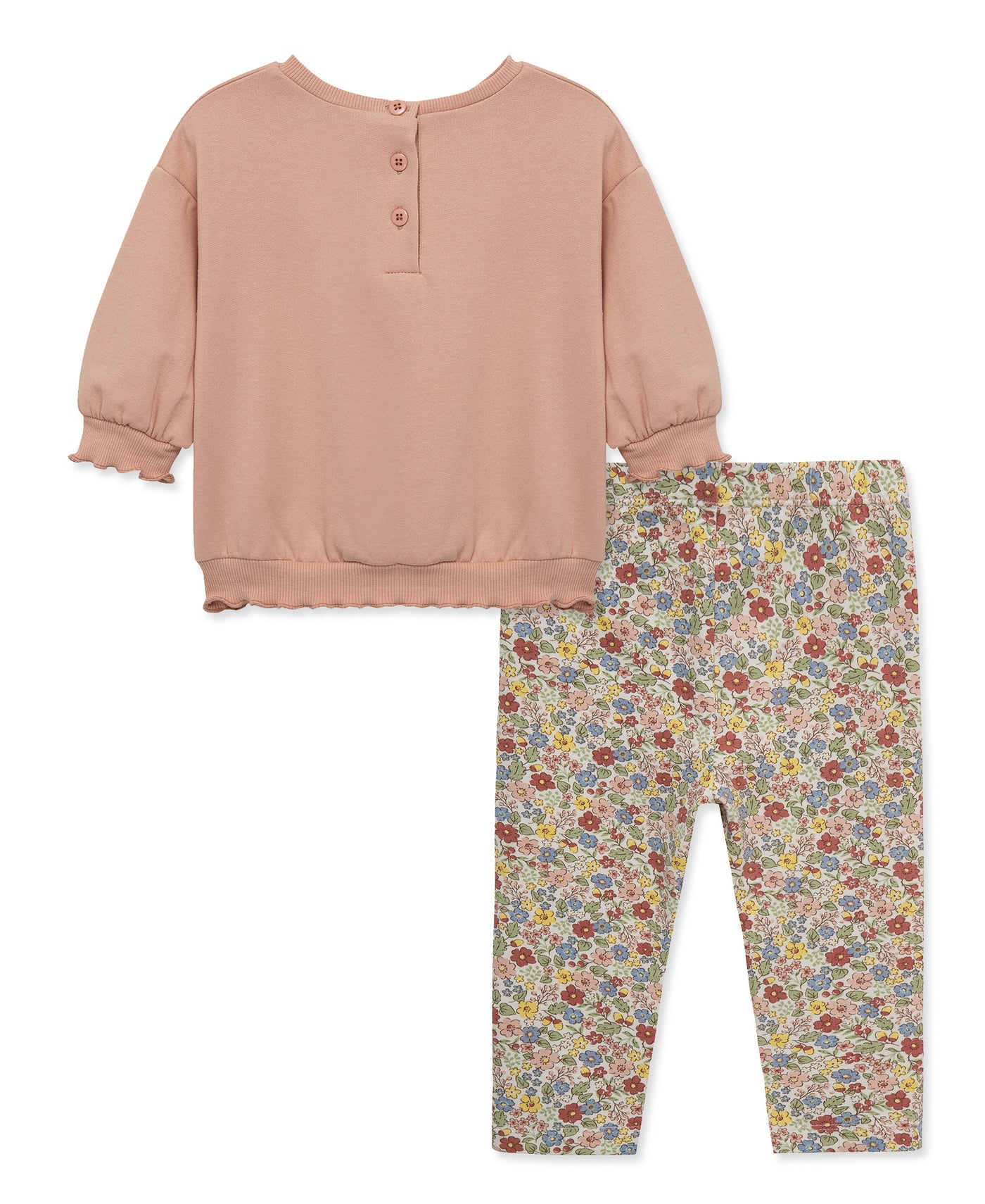 Bow Sweatshirt Set