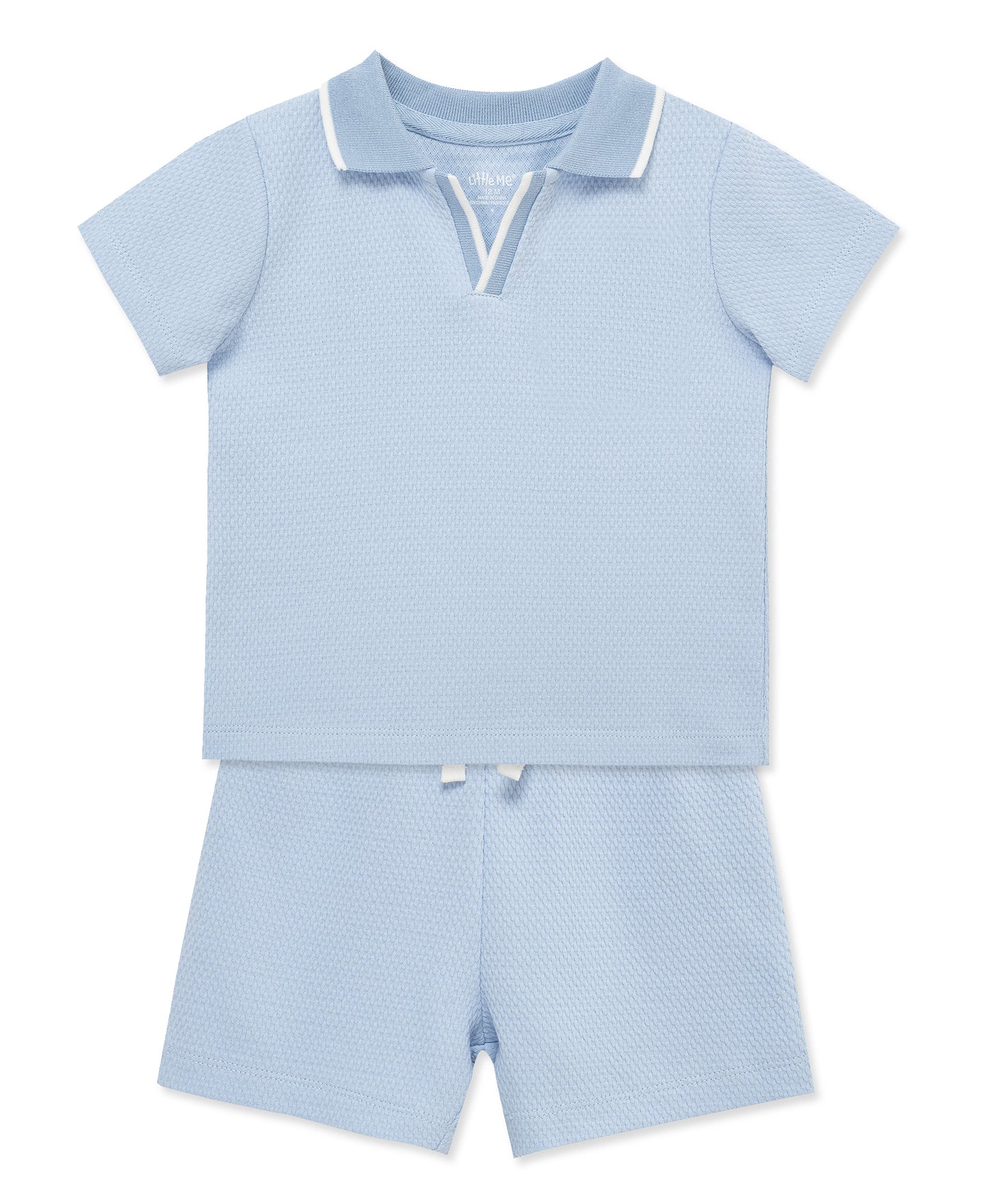 Light Blue 2 Piece Short Set