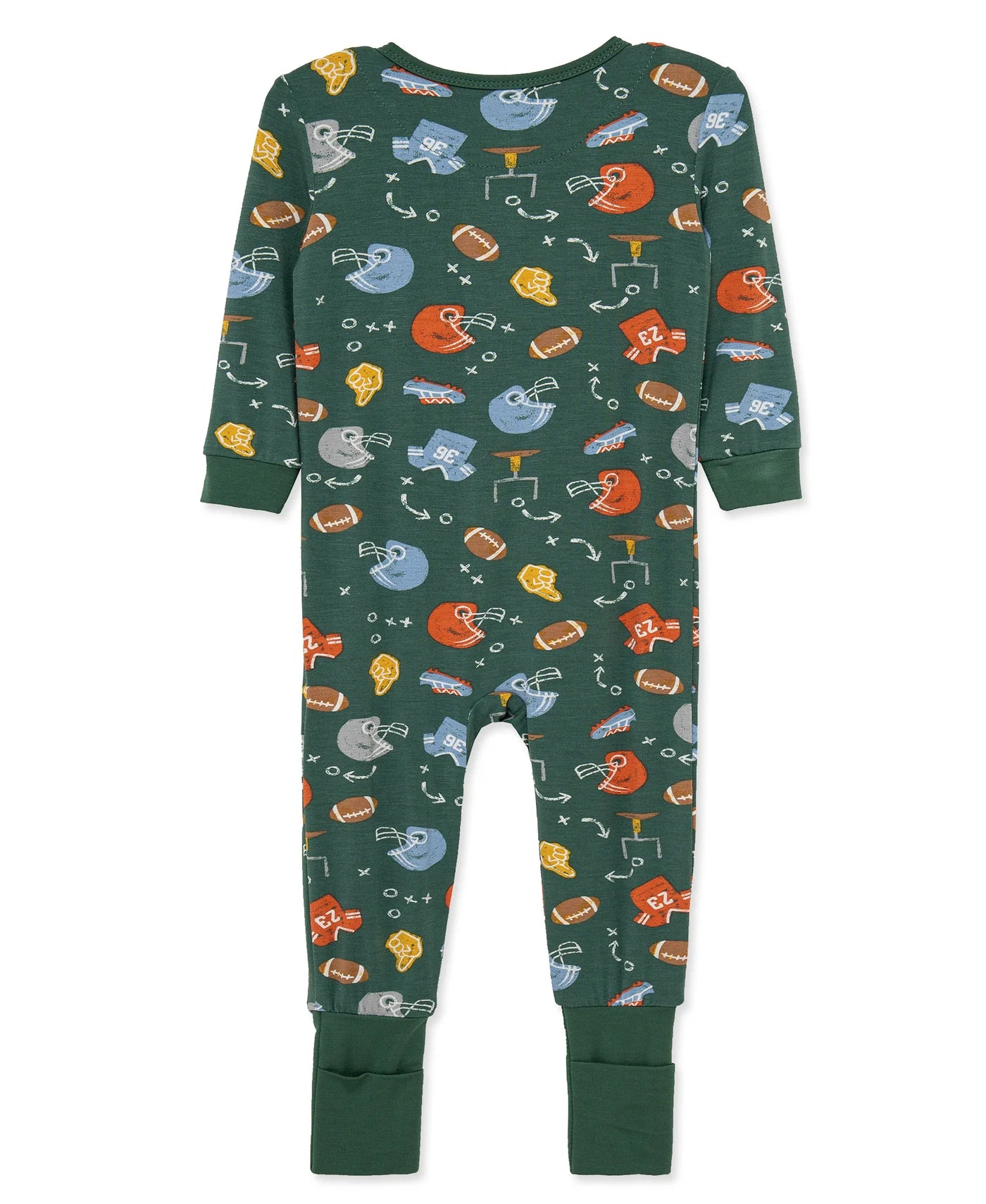Green Football Conv Coverall