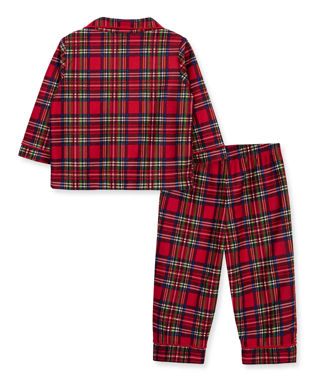 Plaid Coat Christmas Pajamas