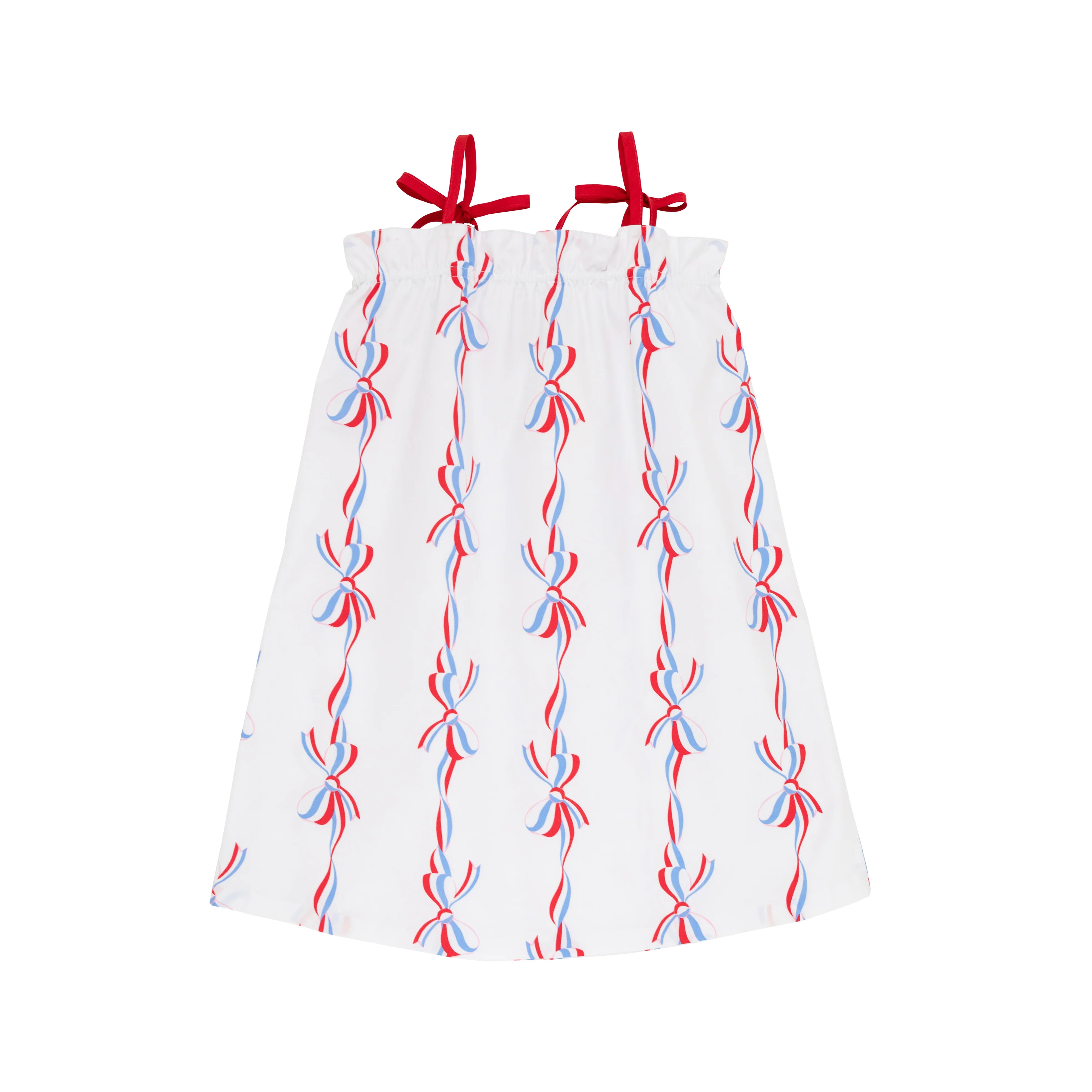 TBBC Laineys Little Dress America's Bday Bows
