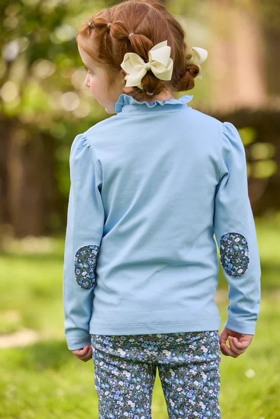 Winslow Floral LS Hastings Polo