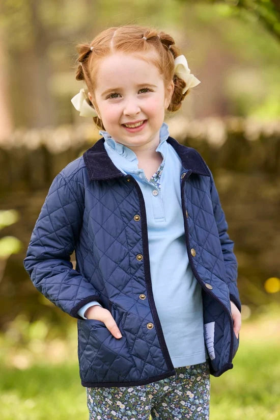 Winslow Floral LS Hastings Polo