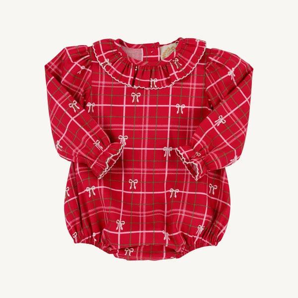 TBBC LS Ramona Ruffle Bubble Torrington Tartan Flannel