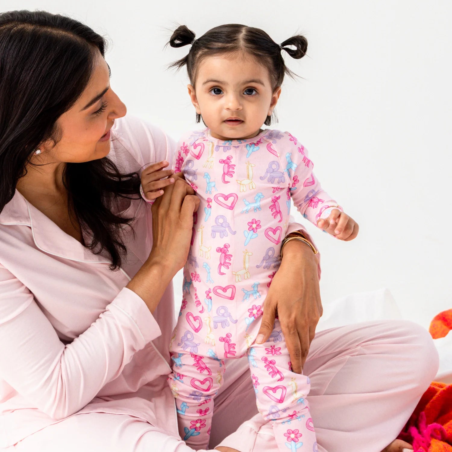 Magnetic Pink Party Animals Glow Conv Coverall