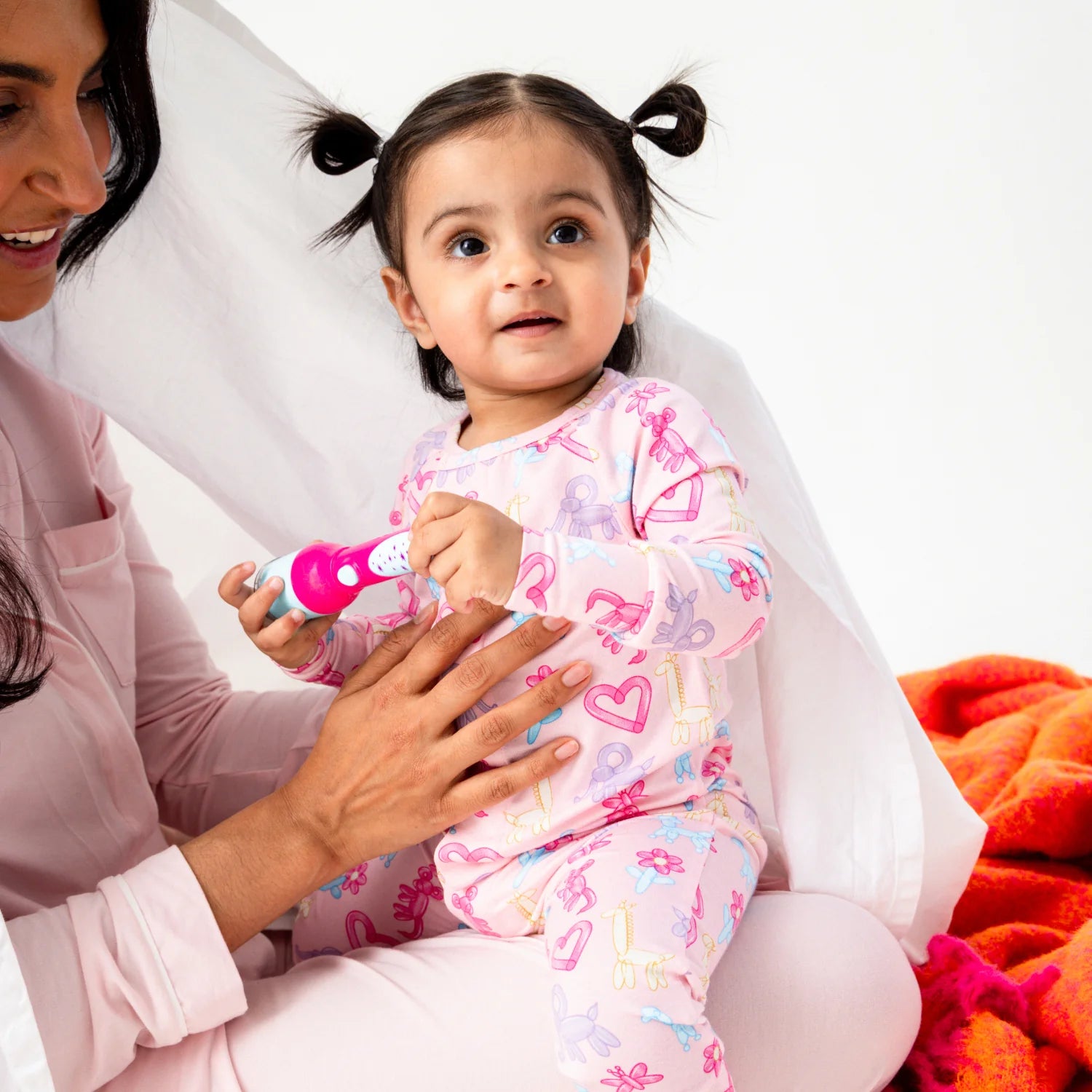 Magnetic Pink Party Animals Glow Conv Coverall