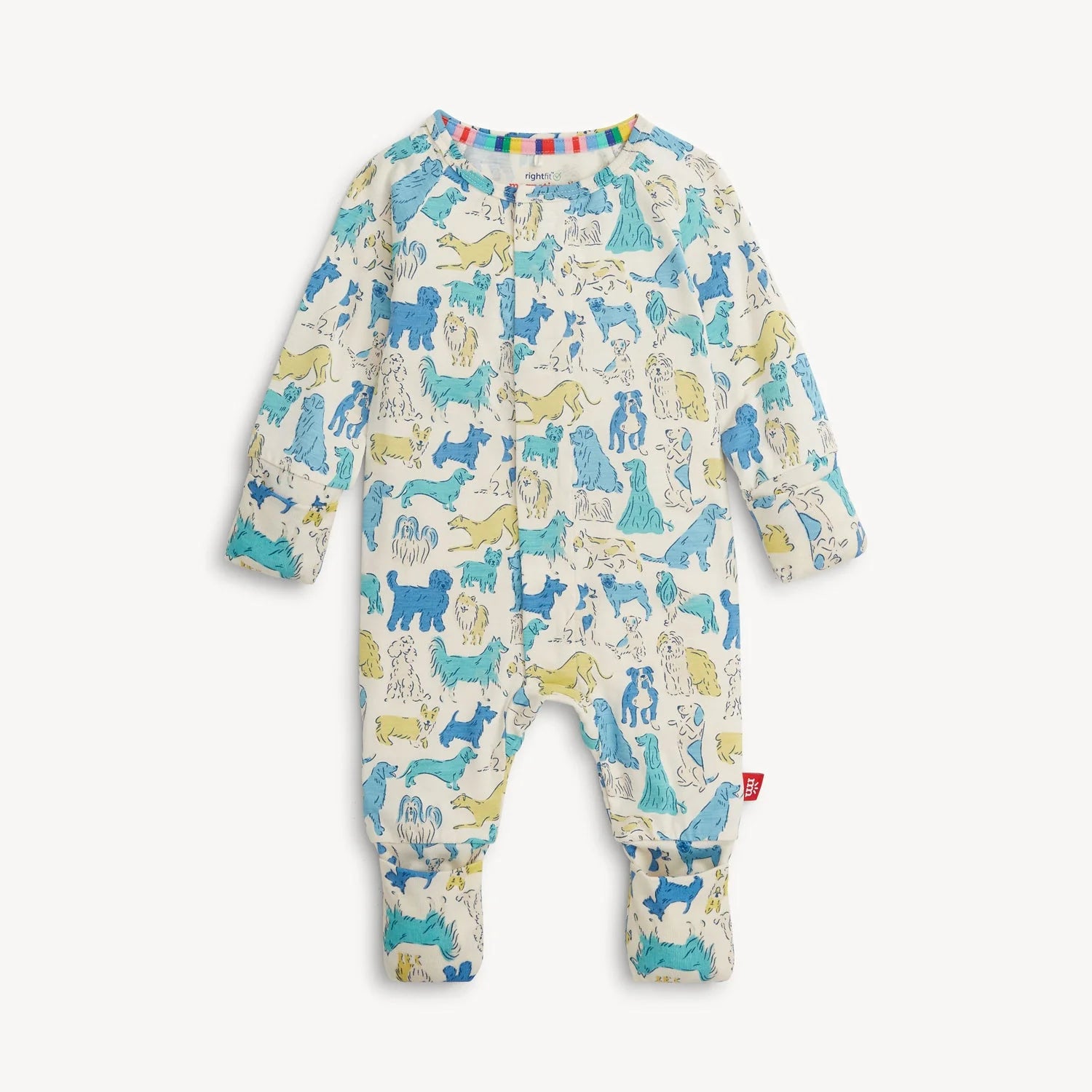 Magnetic Blue It's a Paw-ty Conv Coverall