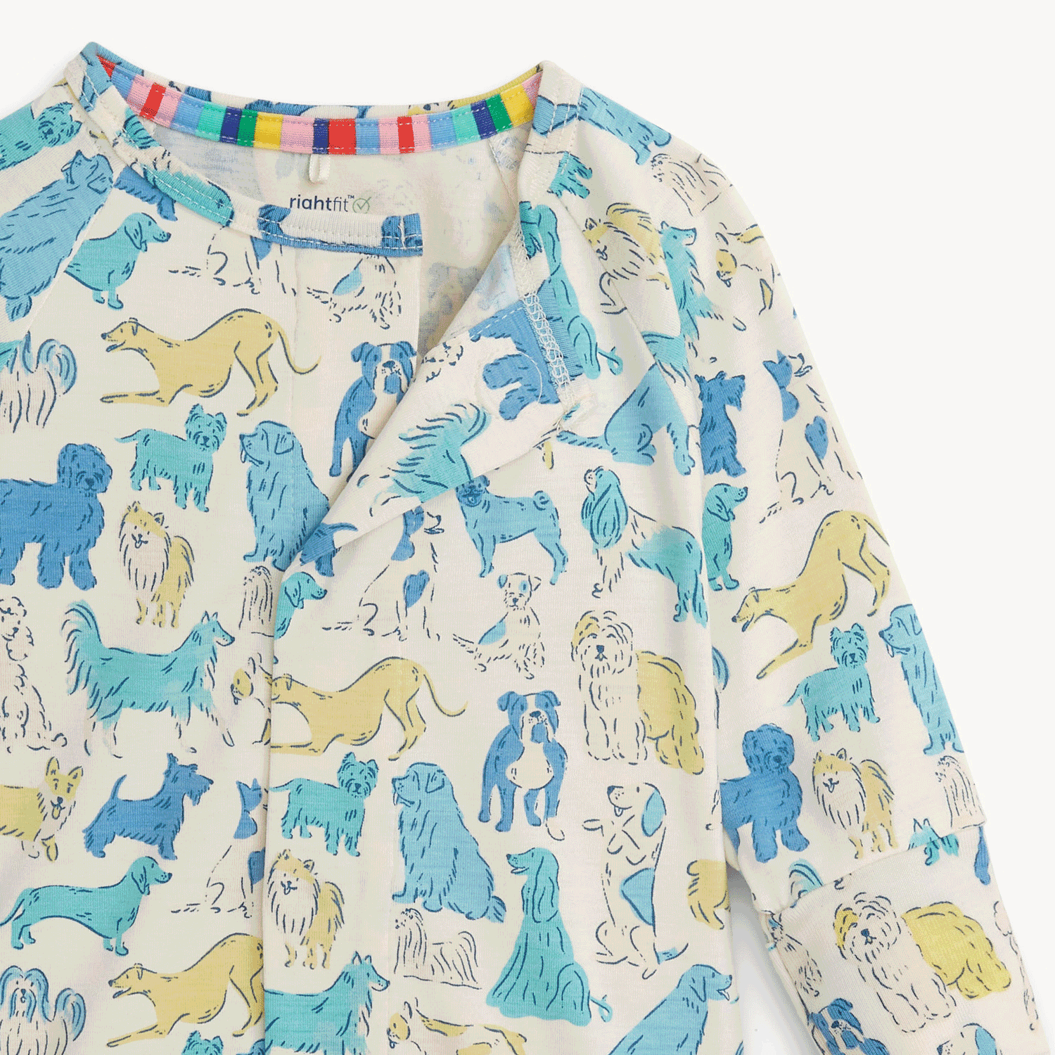 Magnetic Blue It's a Paw-ty Conv Coverall