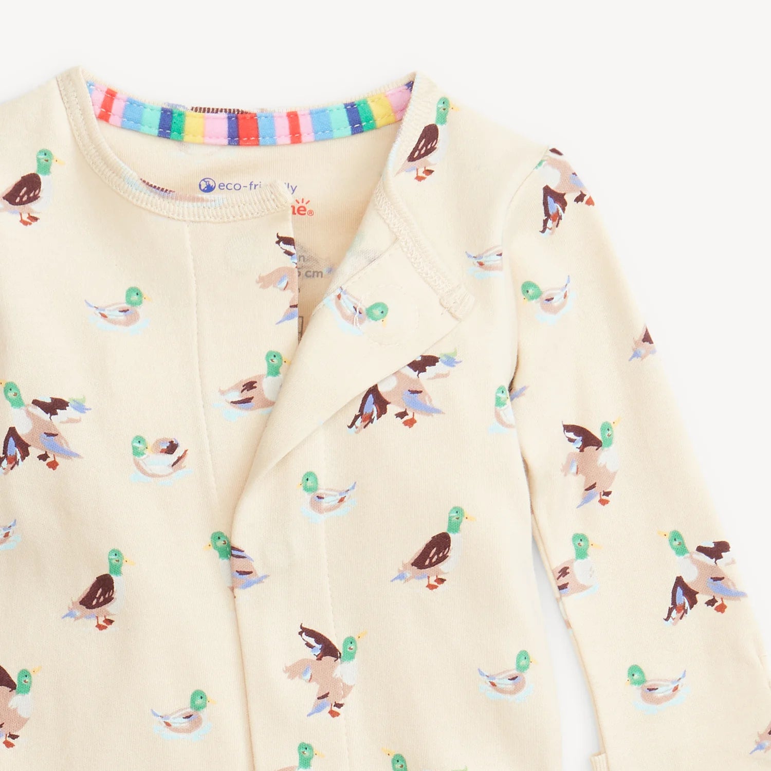 Magnetic Quack Me Up Organic Cotton Footie