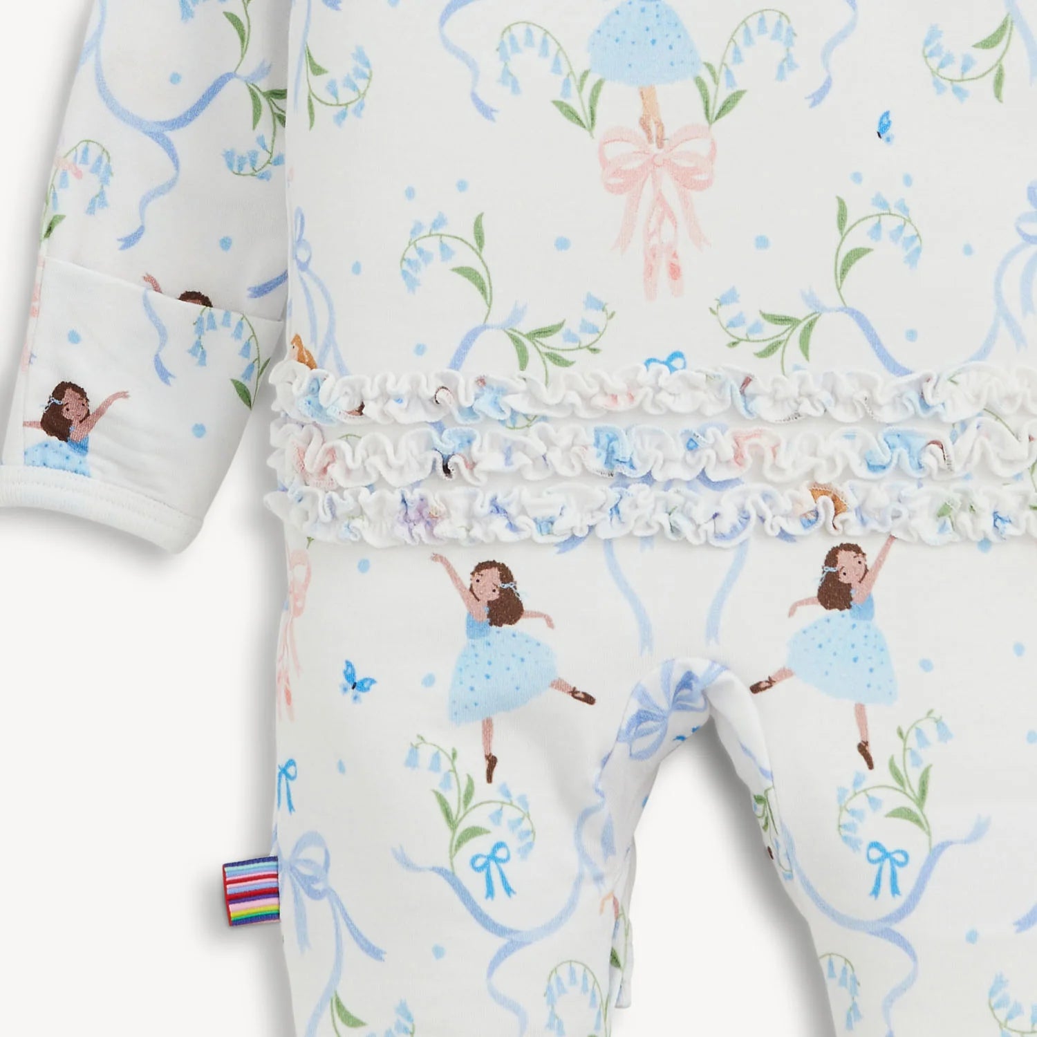 Magnetic It Takes Tutu Modal Ruffle Footie