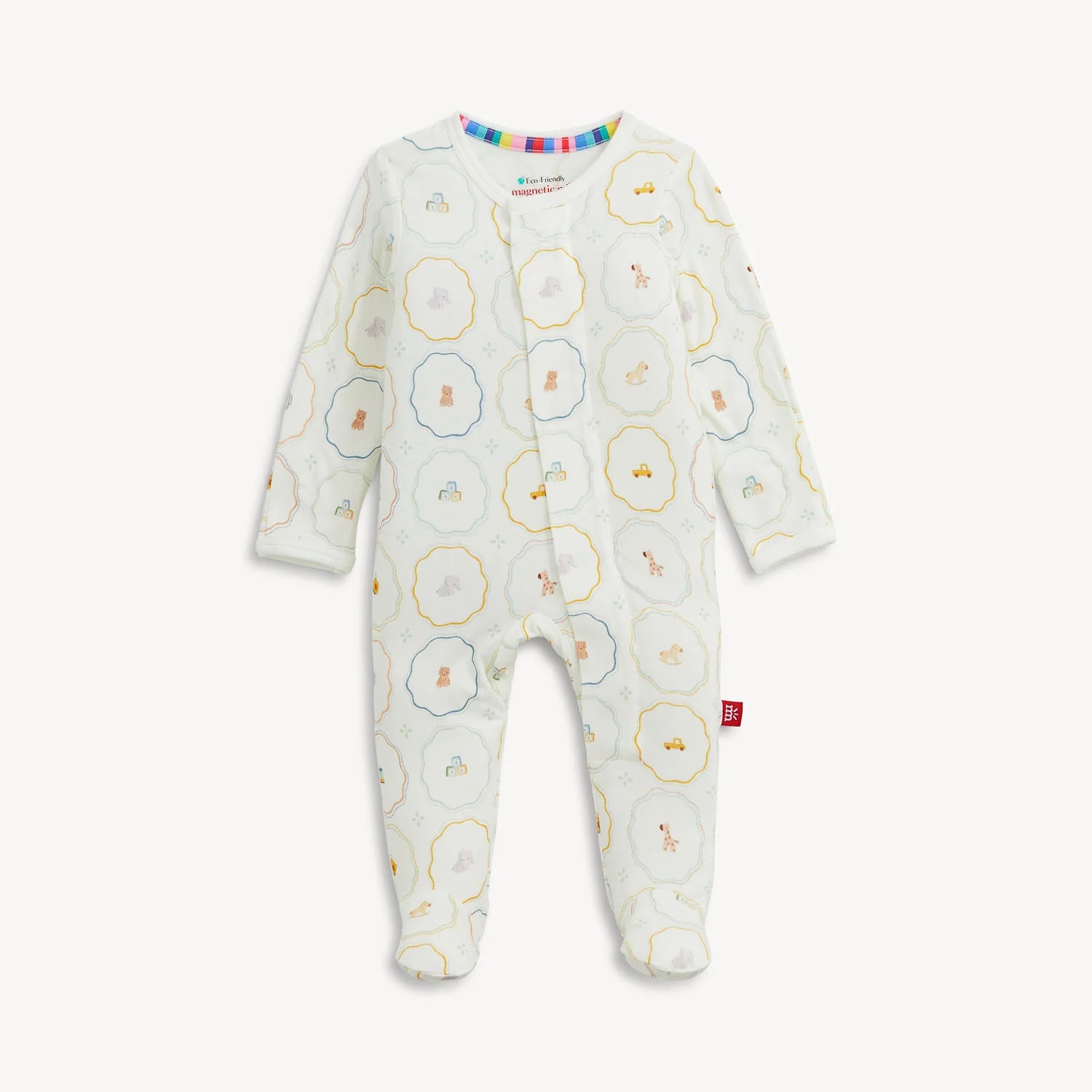 Magnetic Nursery Magic Cream Modal Footie