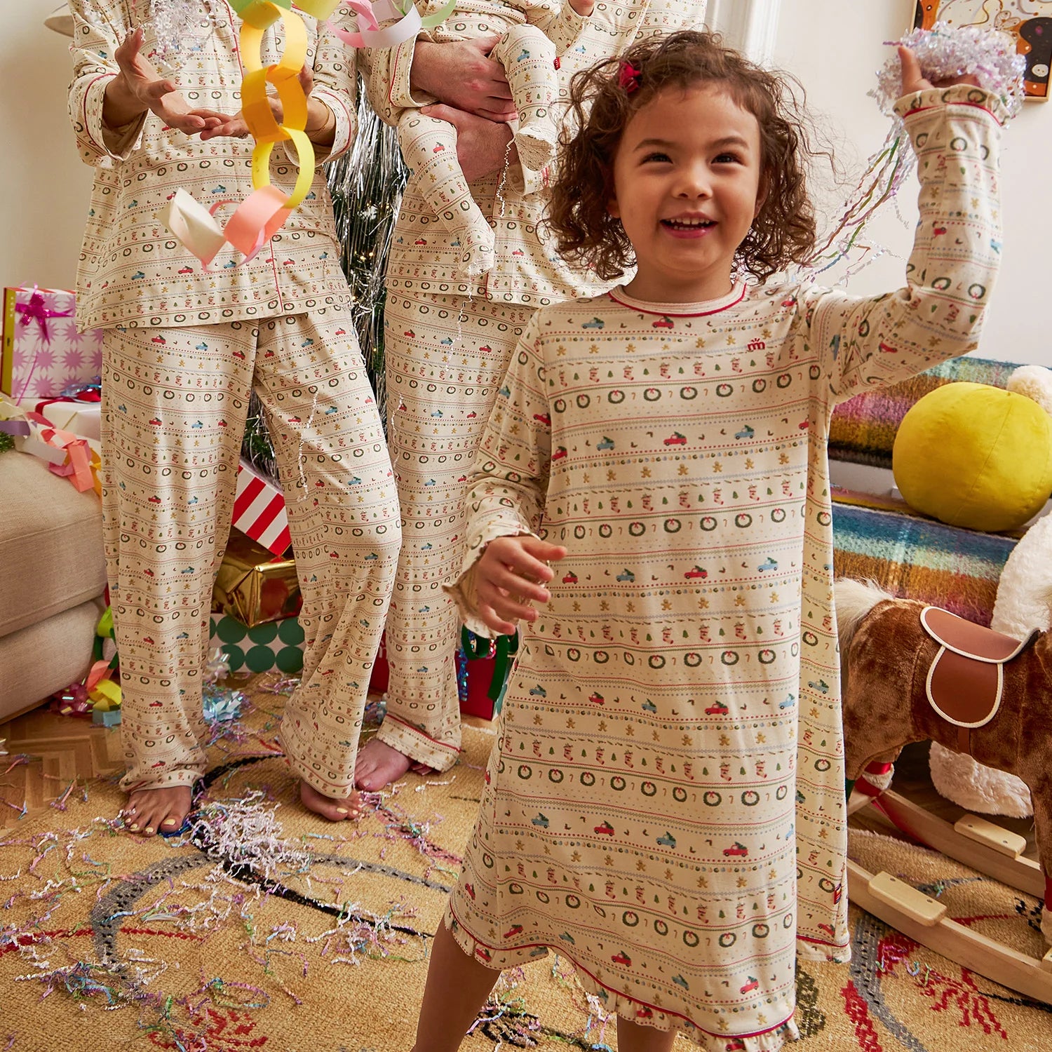Magnetic Traditional Christmas Nightgown