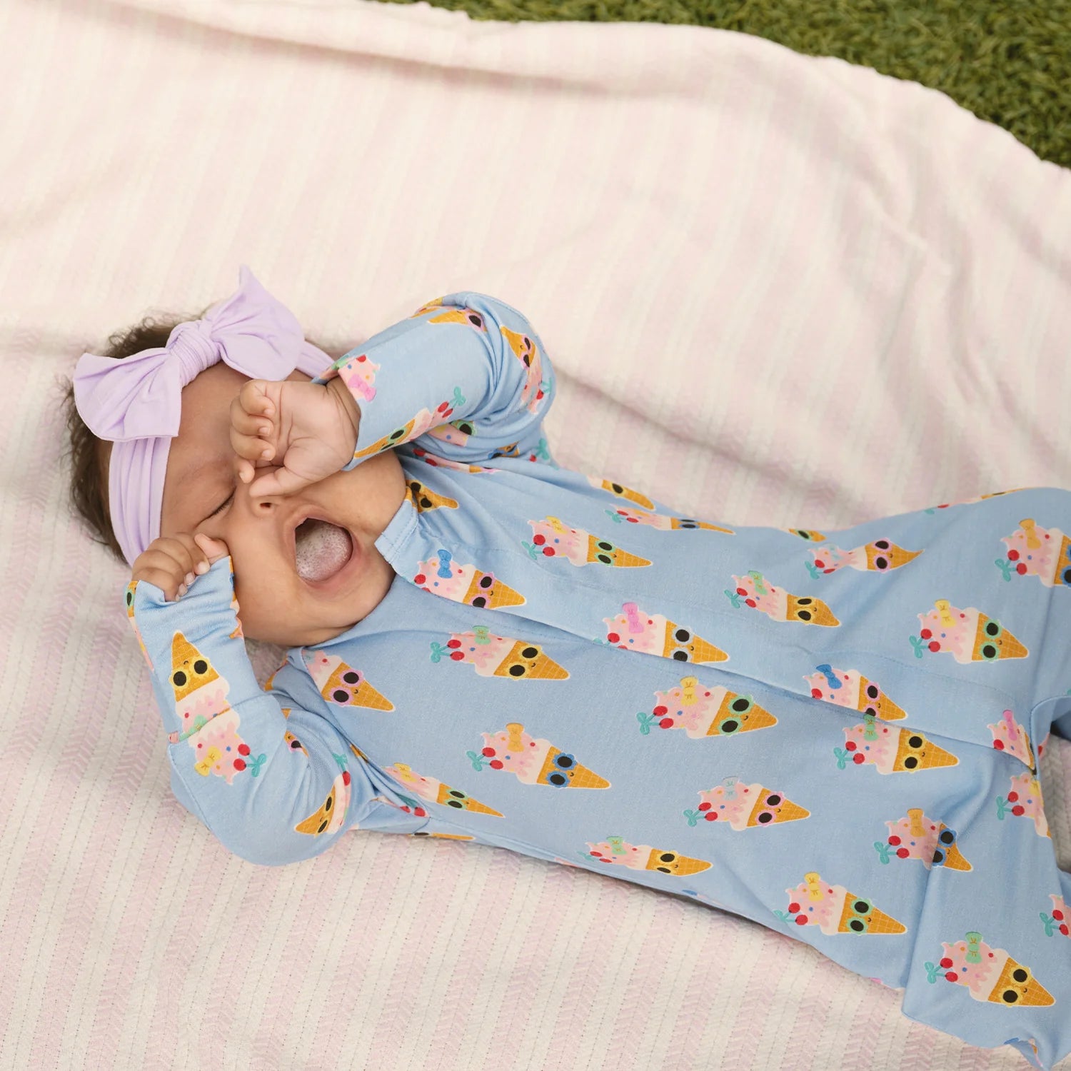 Magnetic Blue Melt Gala Modal Conv Coverall