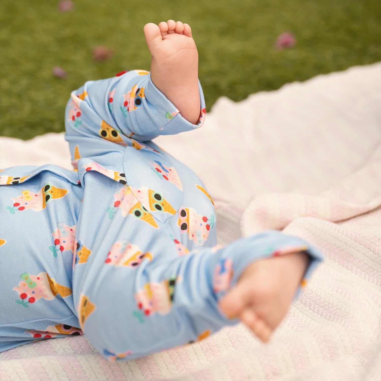 Magnetic Blue Melt Gala Modal Conv Coverall