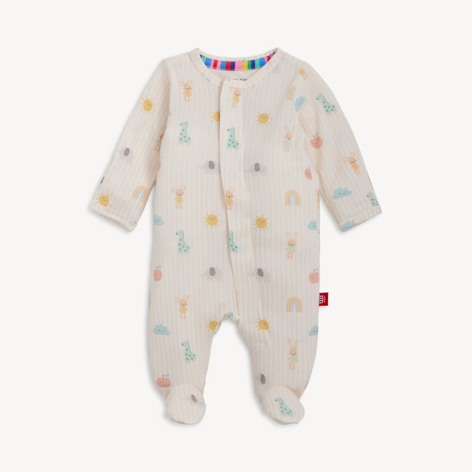 Magnetic Pink Lullaby Sky Footie