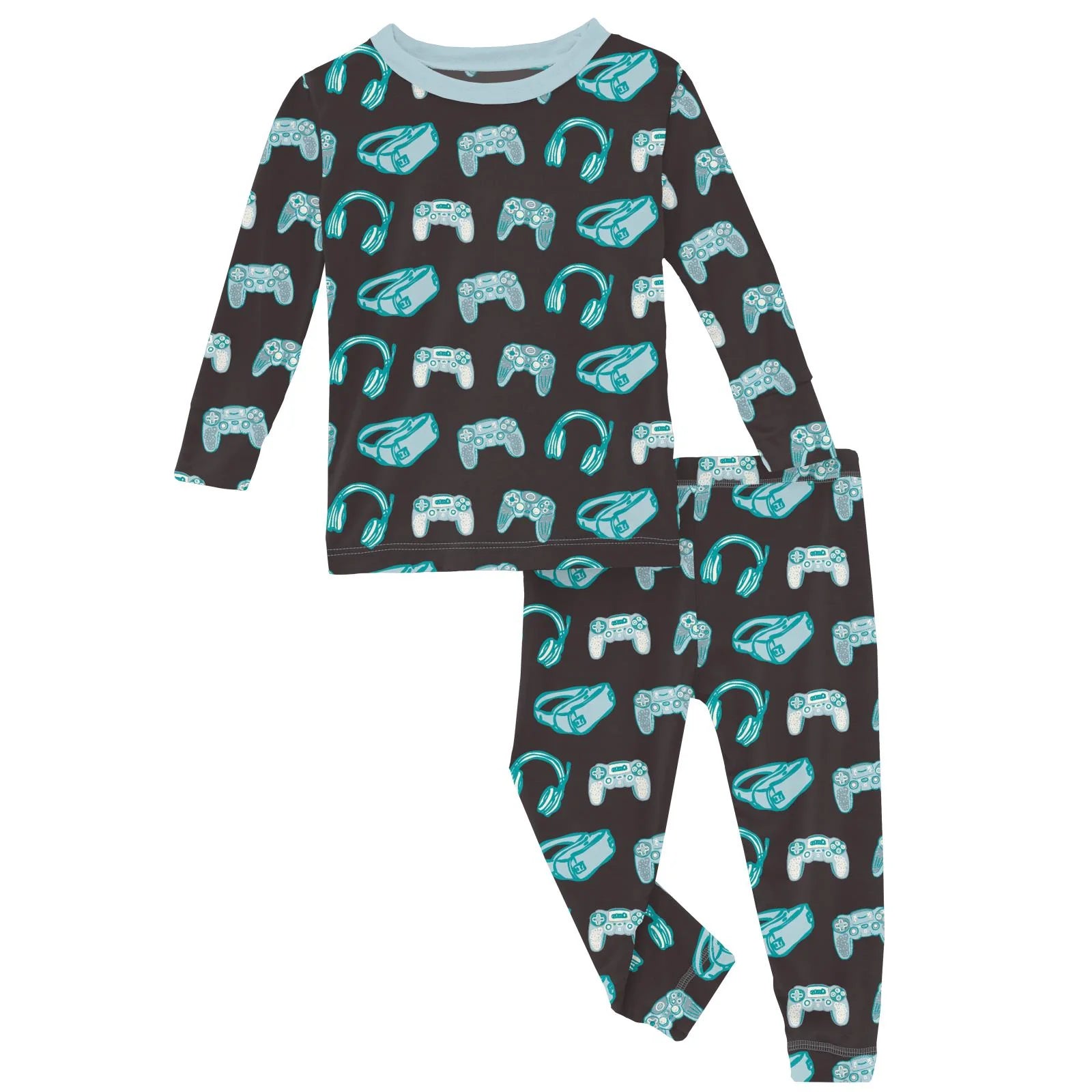 Midnight Gamer Print LS PJ Set