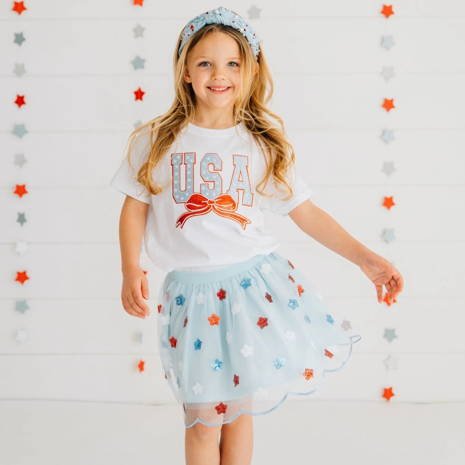 USA Sequin Stars Tutu