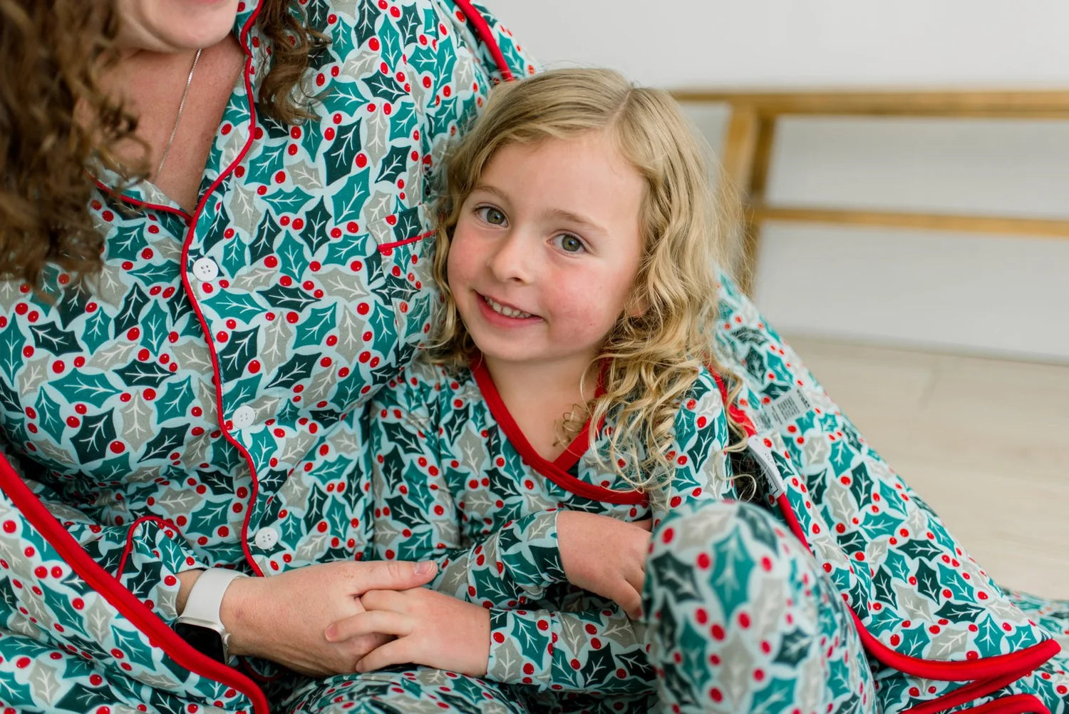 Spring Sky Holly Kimono PJ Set