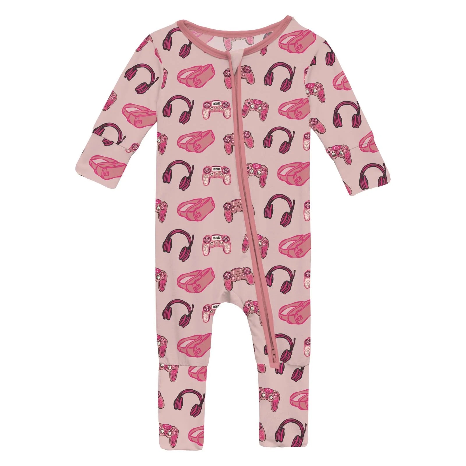 Baby Rose Gamer Snap Conv Coverall