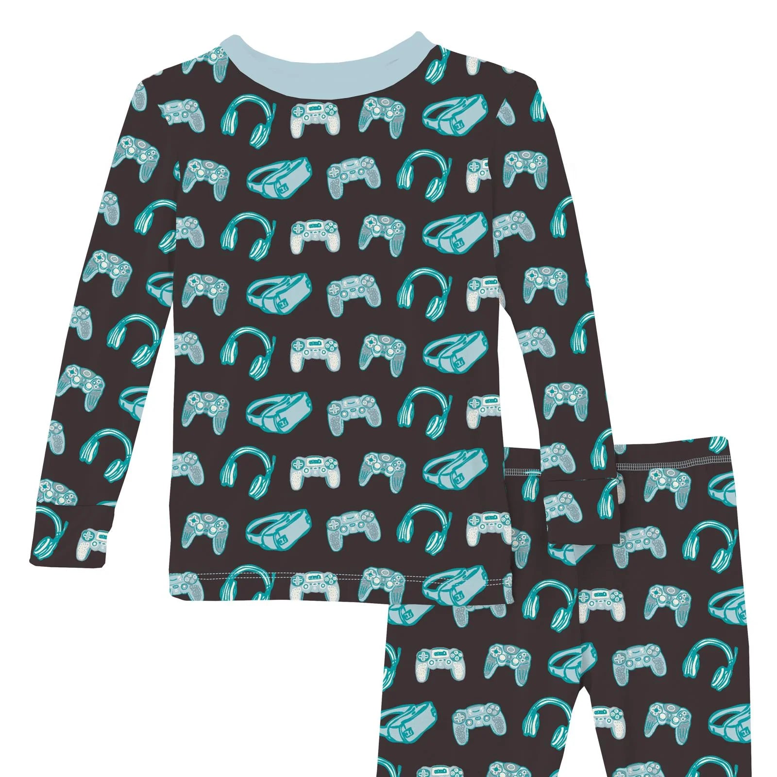 Midnight Gamer Print LS PJ Set