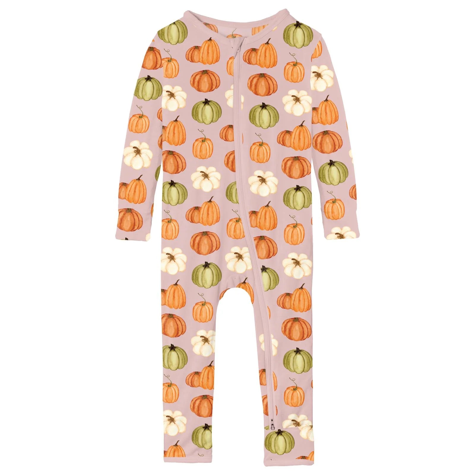 Baby Rose Pumpkin Patch Cone Coverall