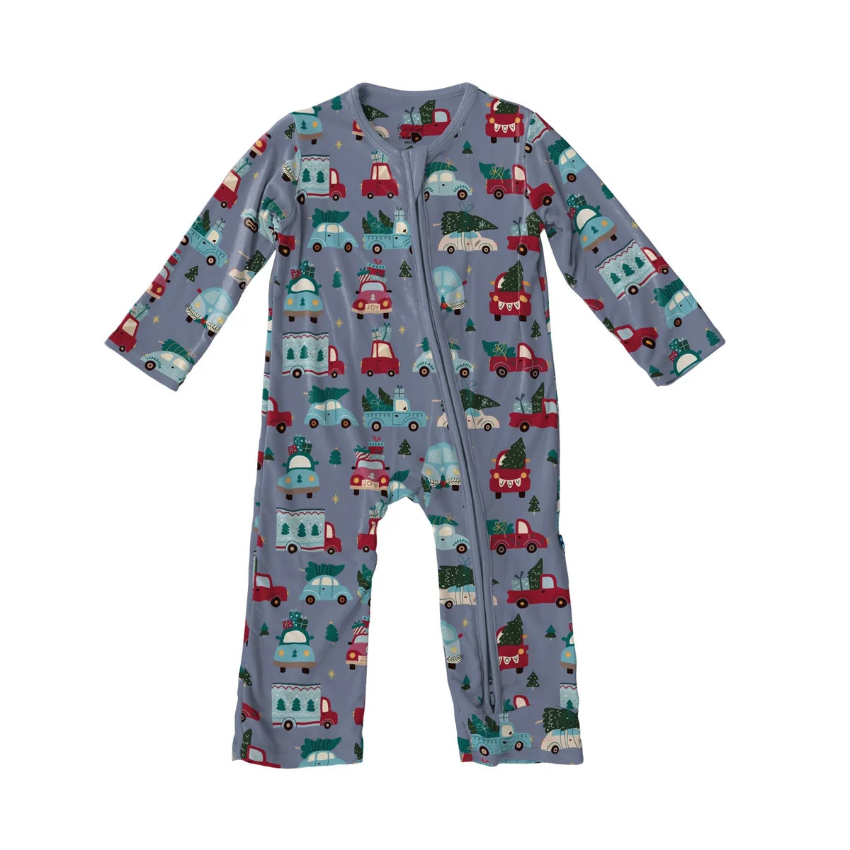 Moonlight Christmas Cars and Trucks Conv Coverall
