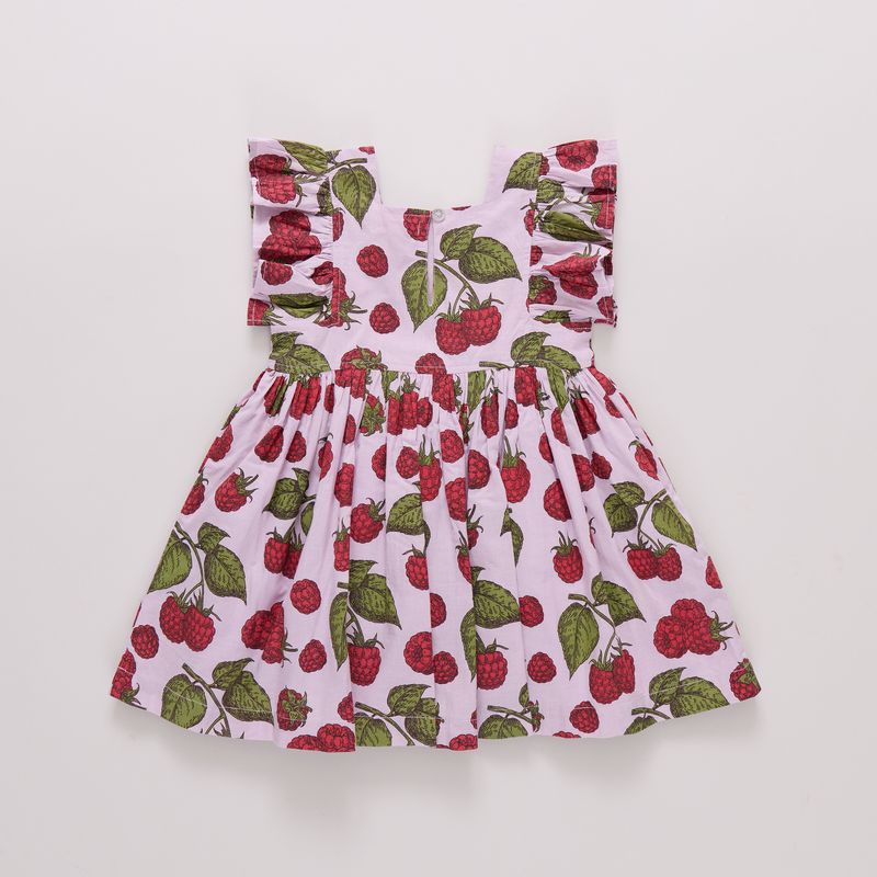 Lavender Raspberries Elsie Dress