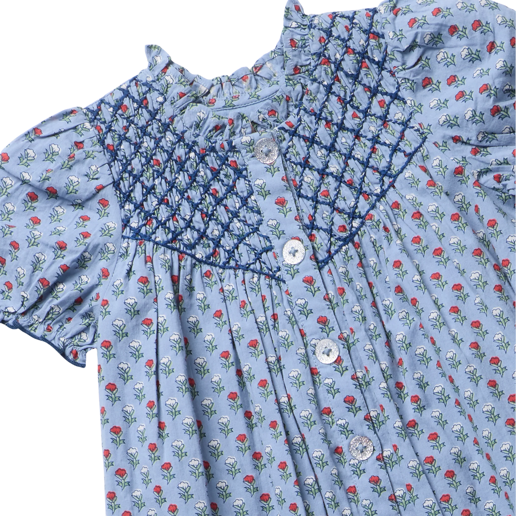 Light Blue Carnation Lucia Dress Set