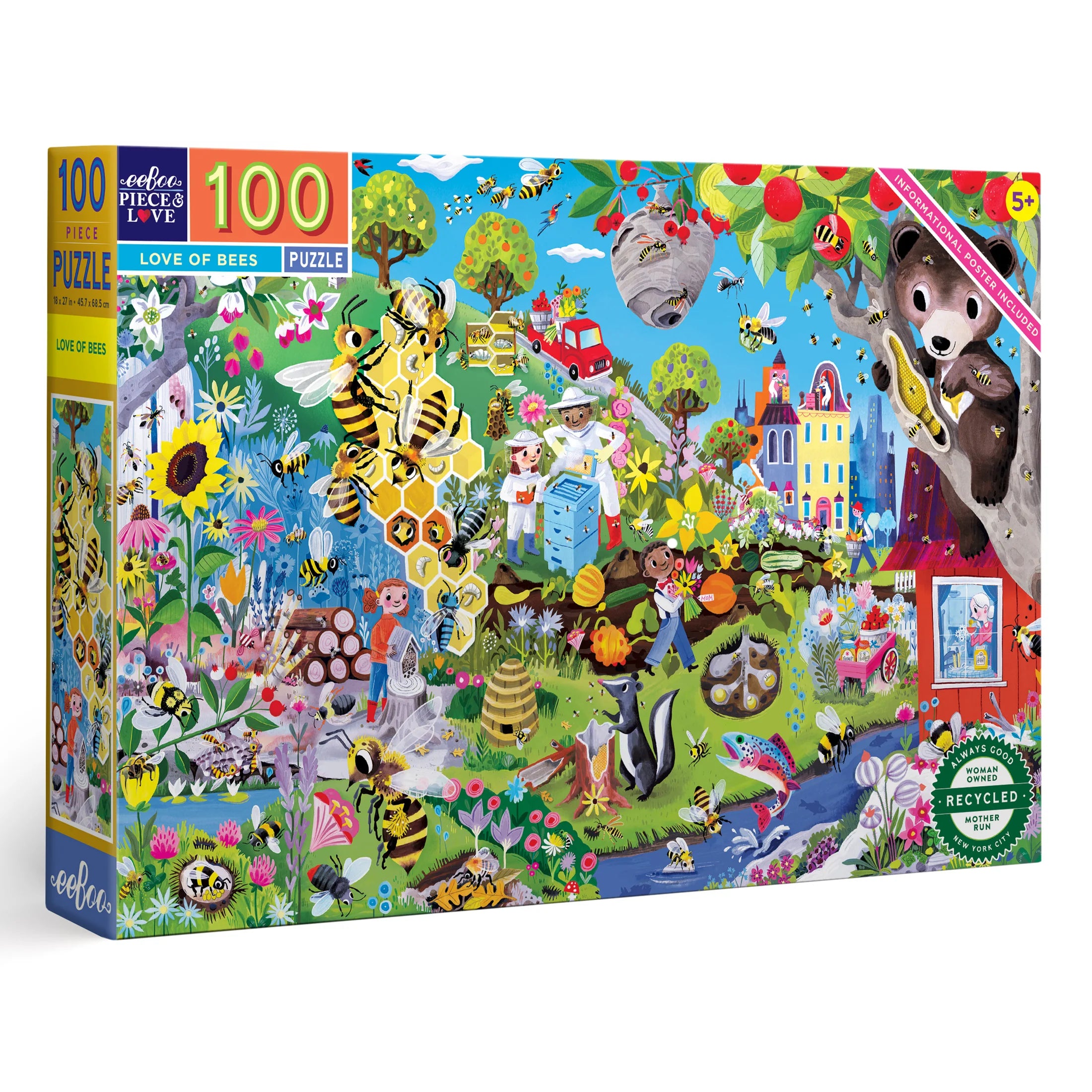 Love of Bees 100pc Puzzle