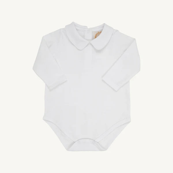 TBBC Pima Peter Pan Collar Shirt White