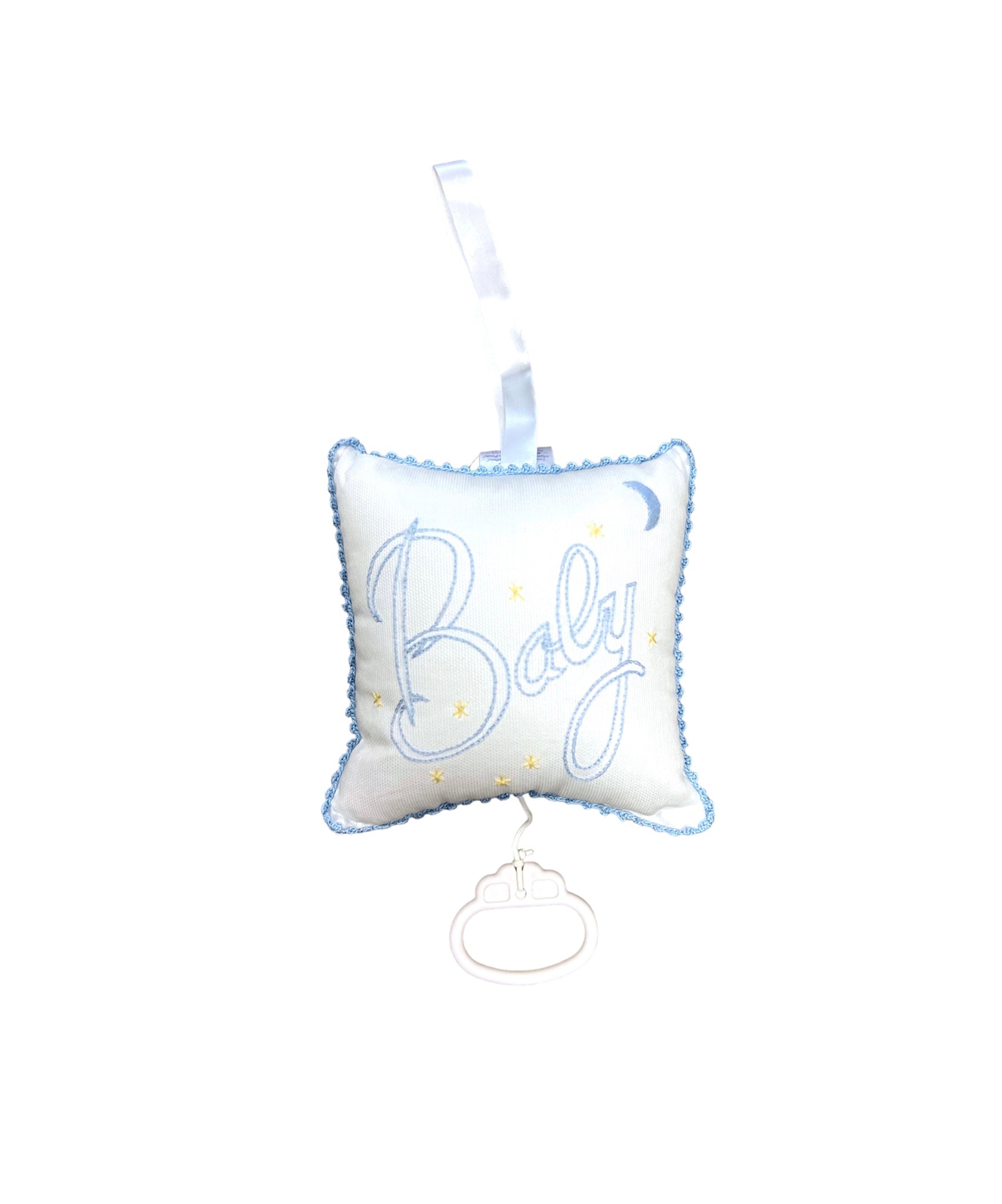 Kissy Blue Musical Baby Pillow w Gift Bag