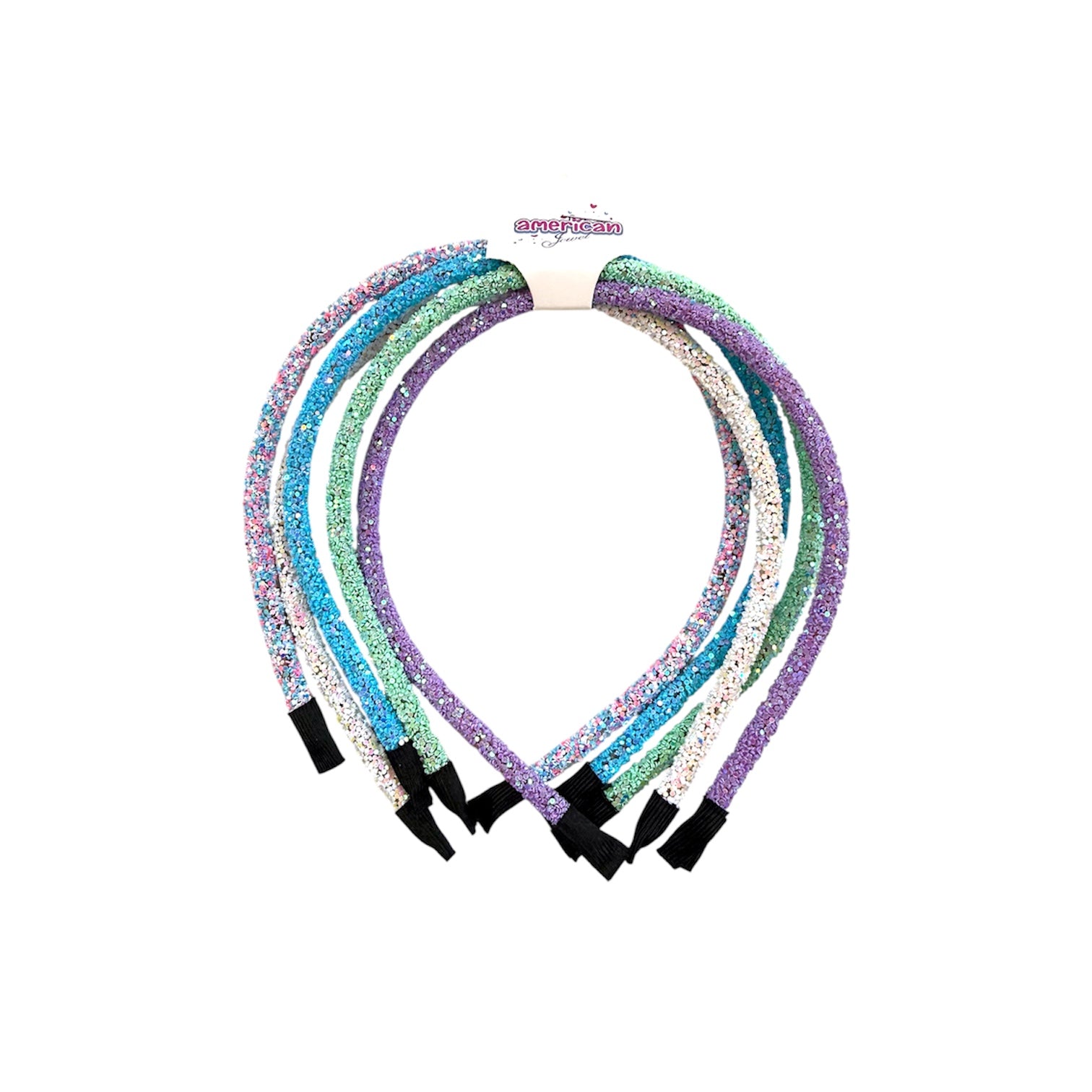 American Jewel Set of 5 Headbands