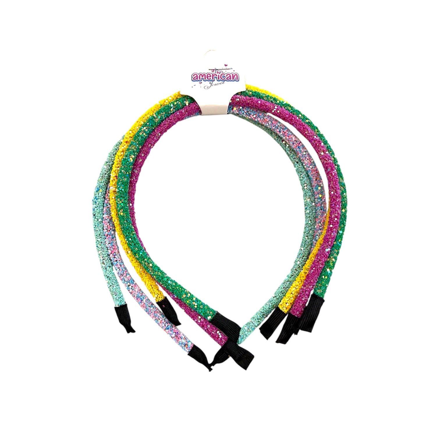 American Jewel Set of 5 Headbands