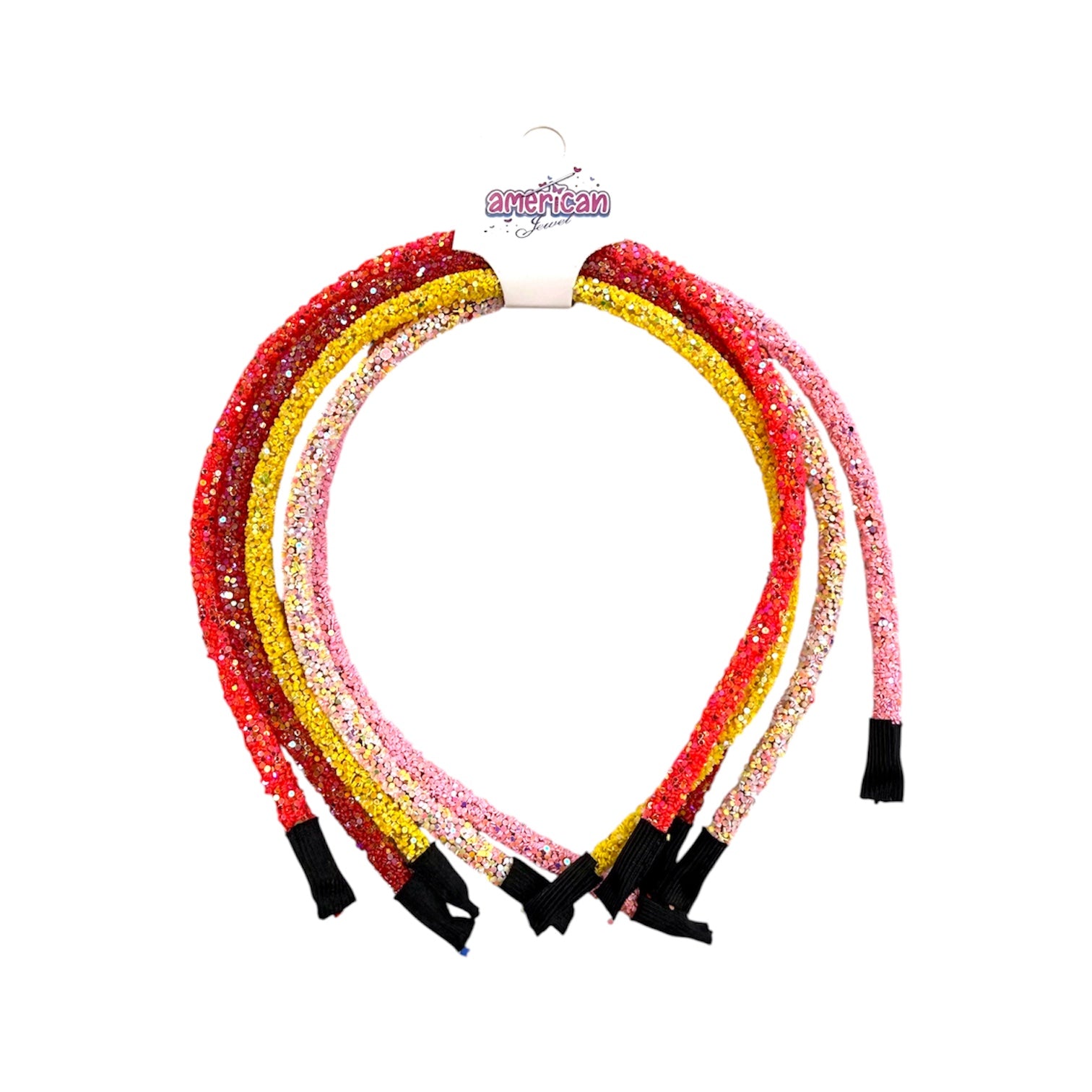 American Jewel Set of 5 Headbands