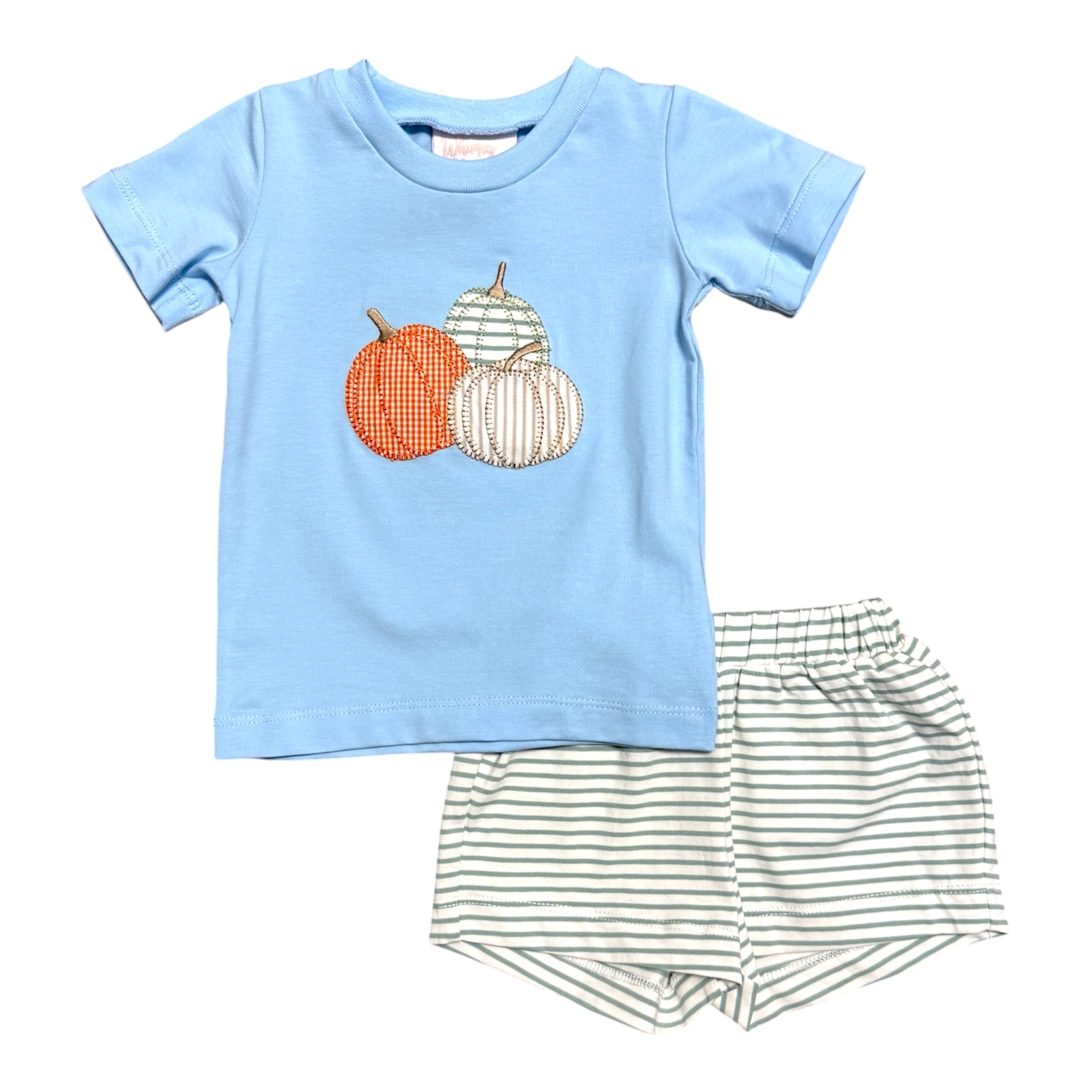 Peter's Pumpkin Short Set