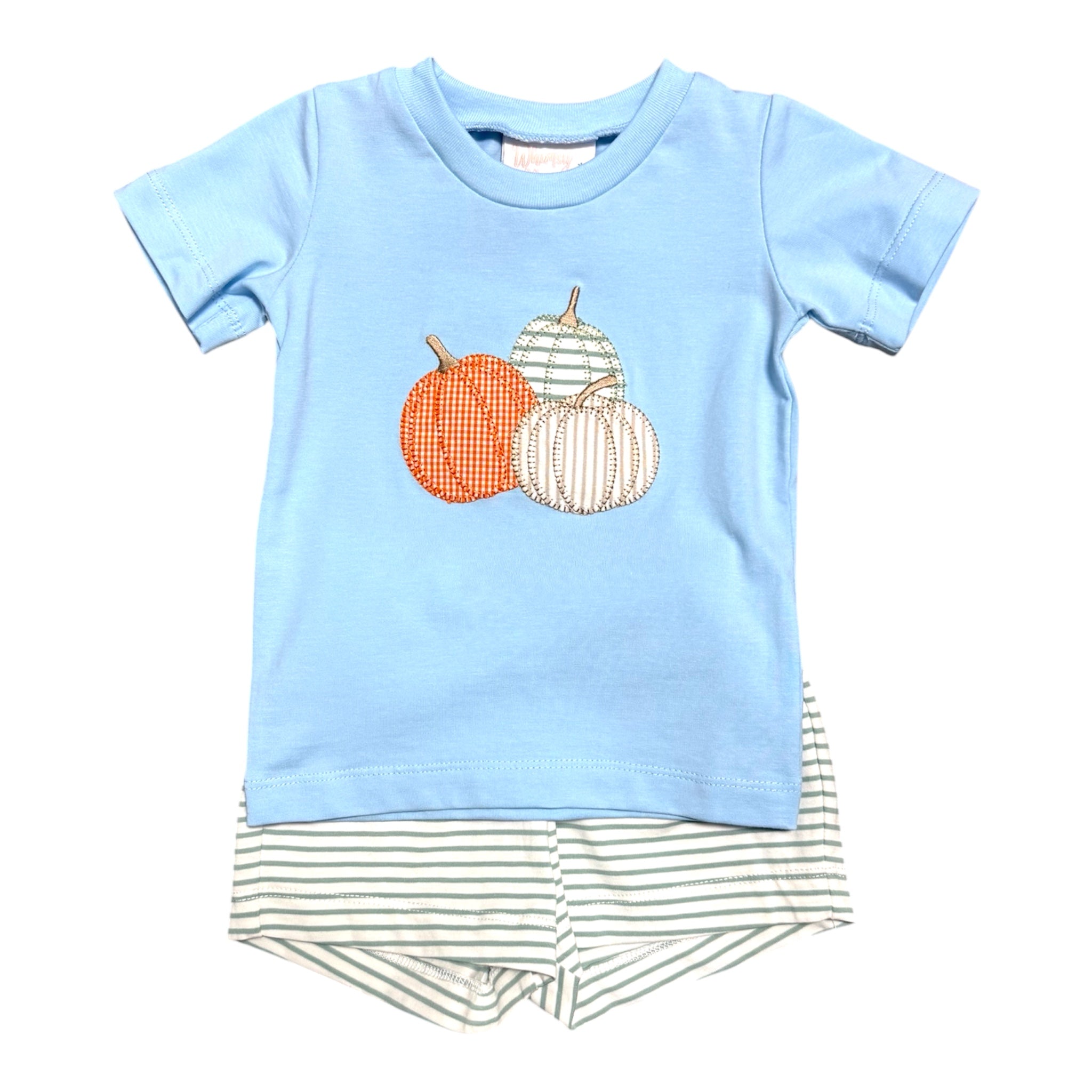 Peter's Pumpkin Short Set
