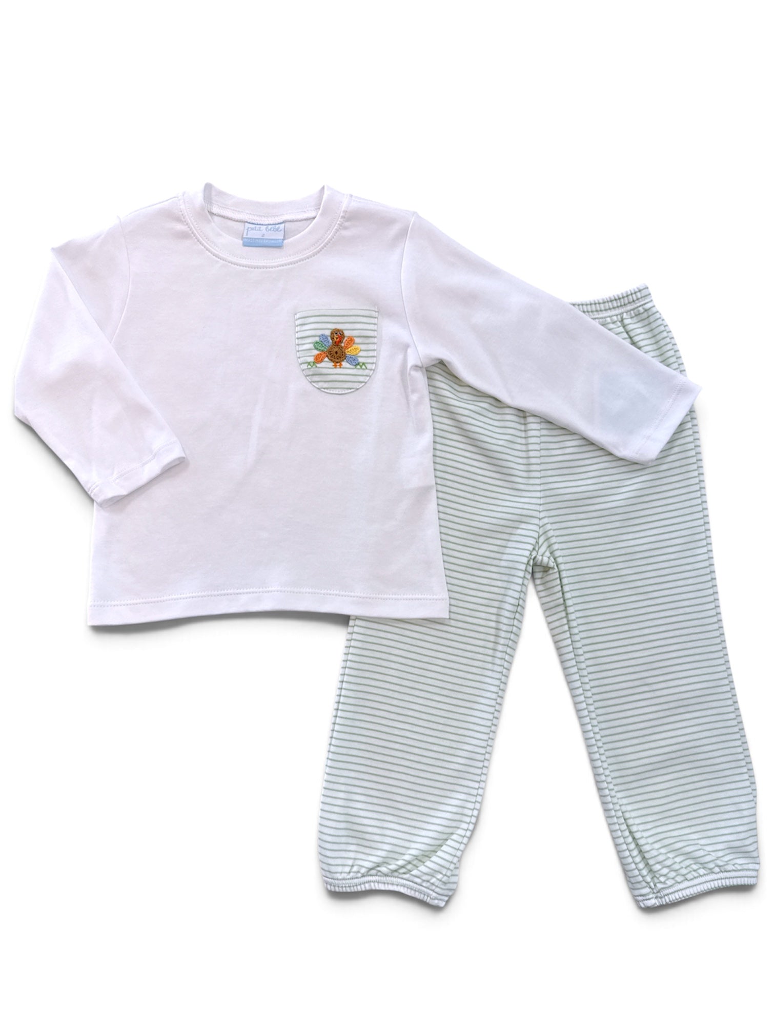 Turkey Green Knit Pant Set