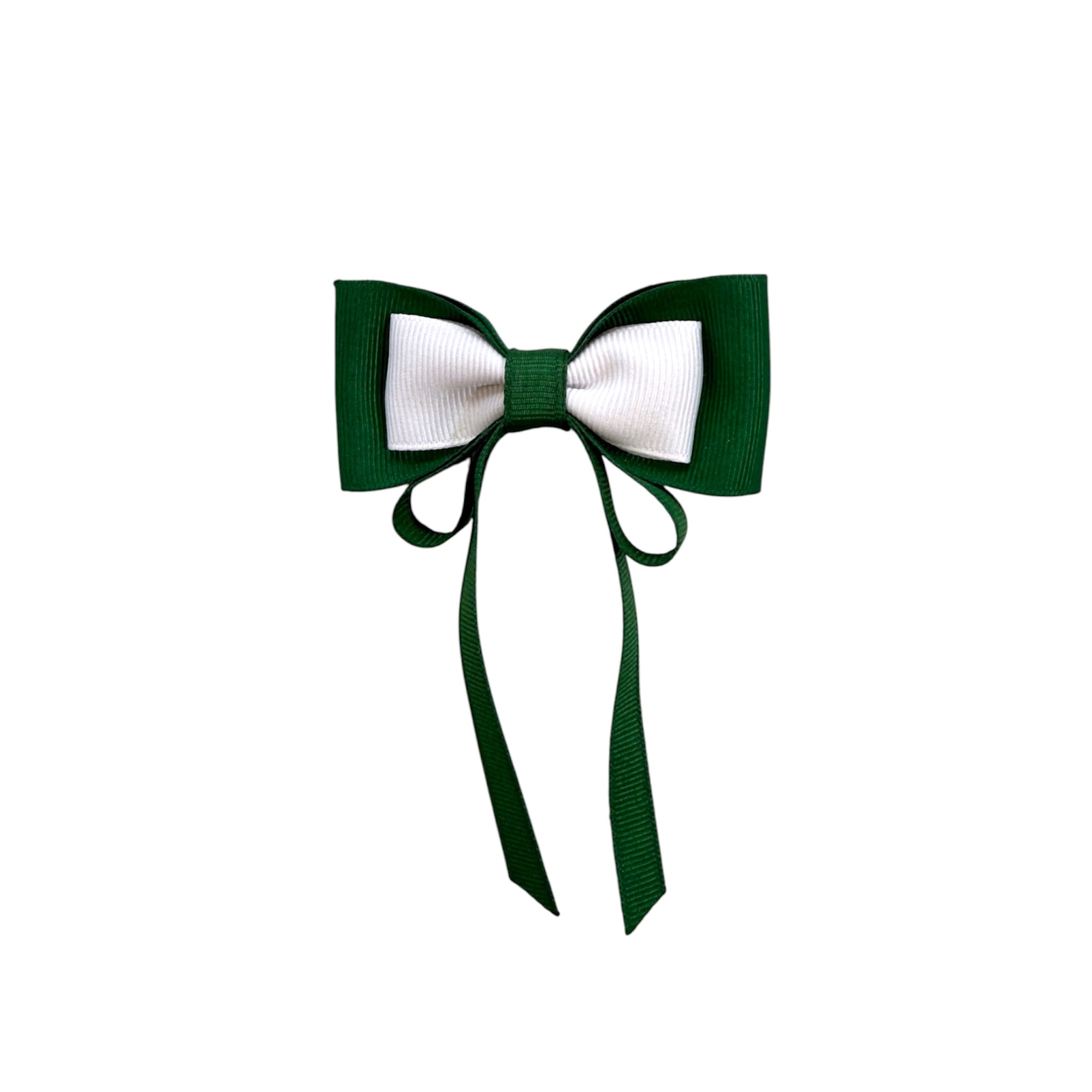 Small Double Bow w/ Tail