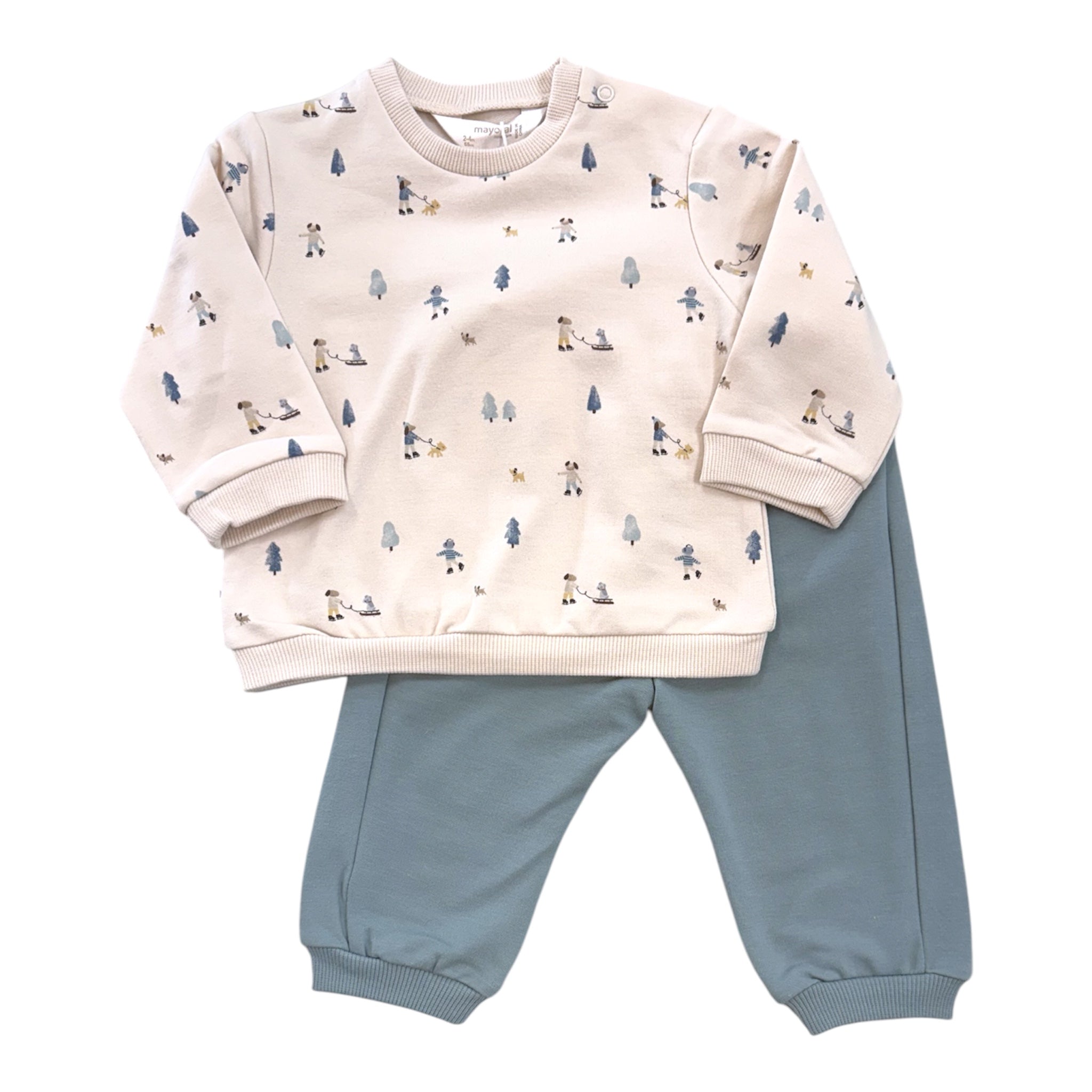 Winter Puppies Jogger Set