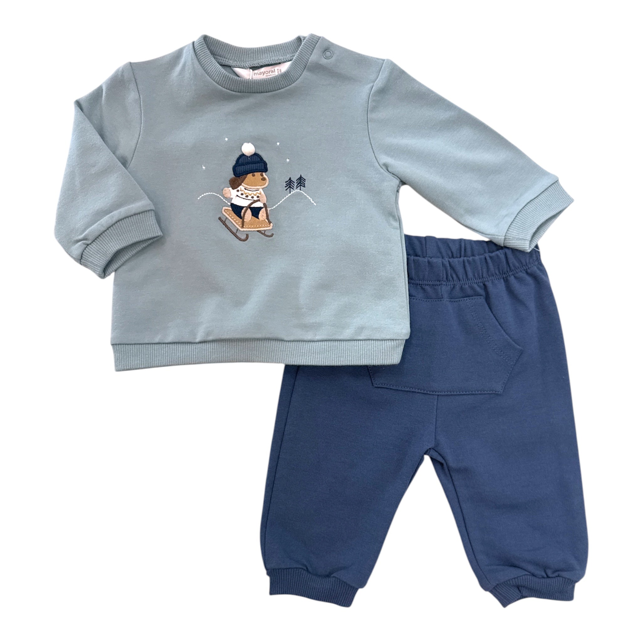 Sledding Puppy Jogger Set