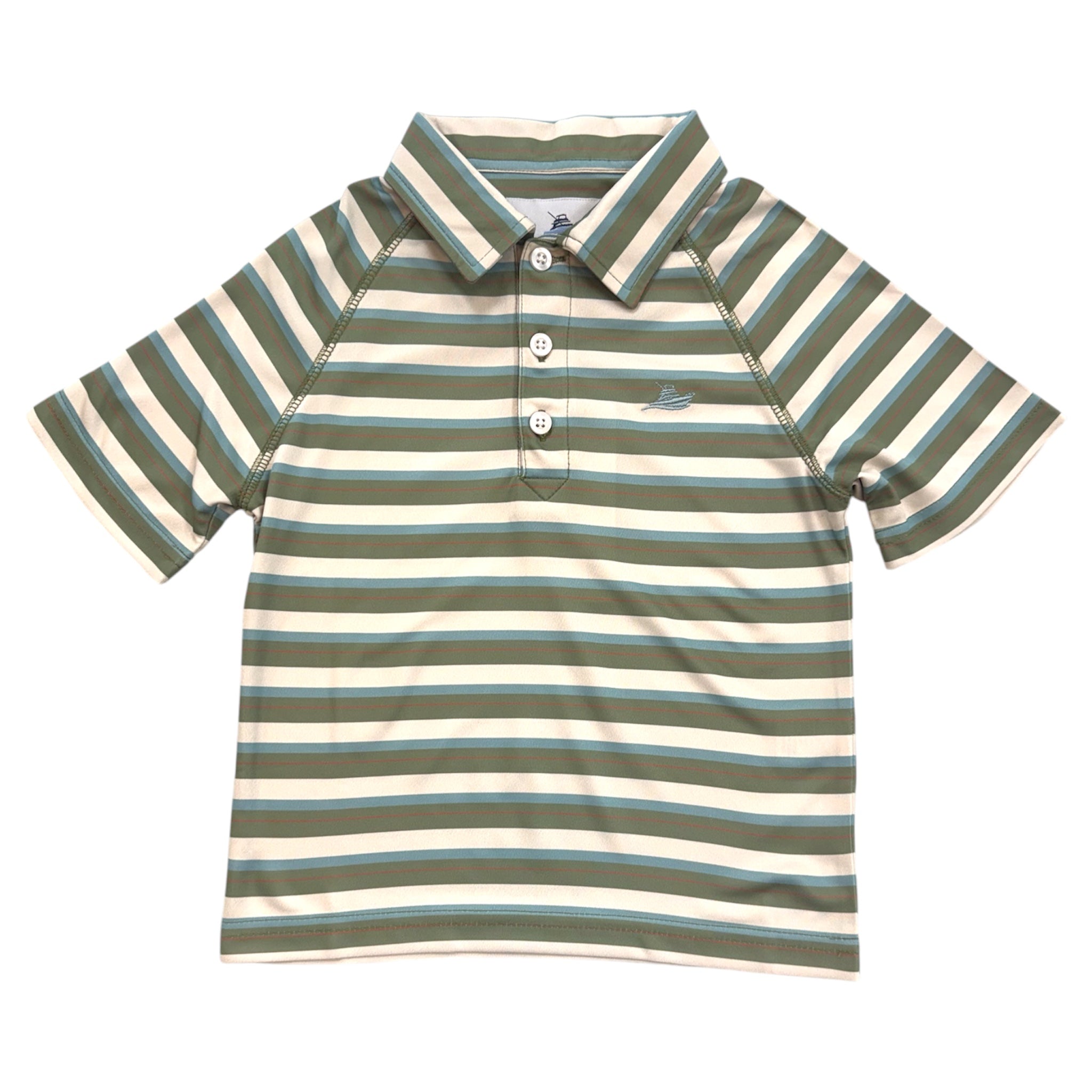 Cedar Striped Polo