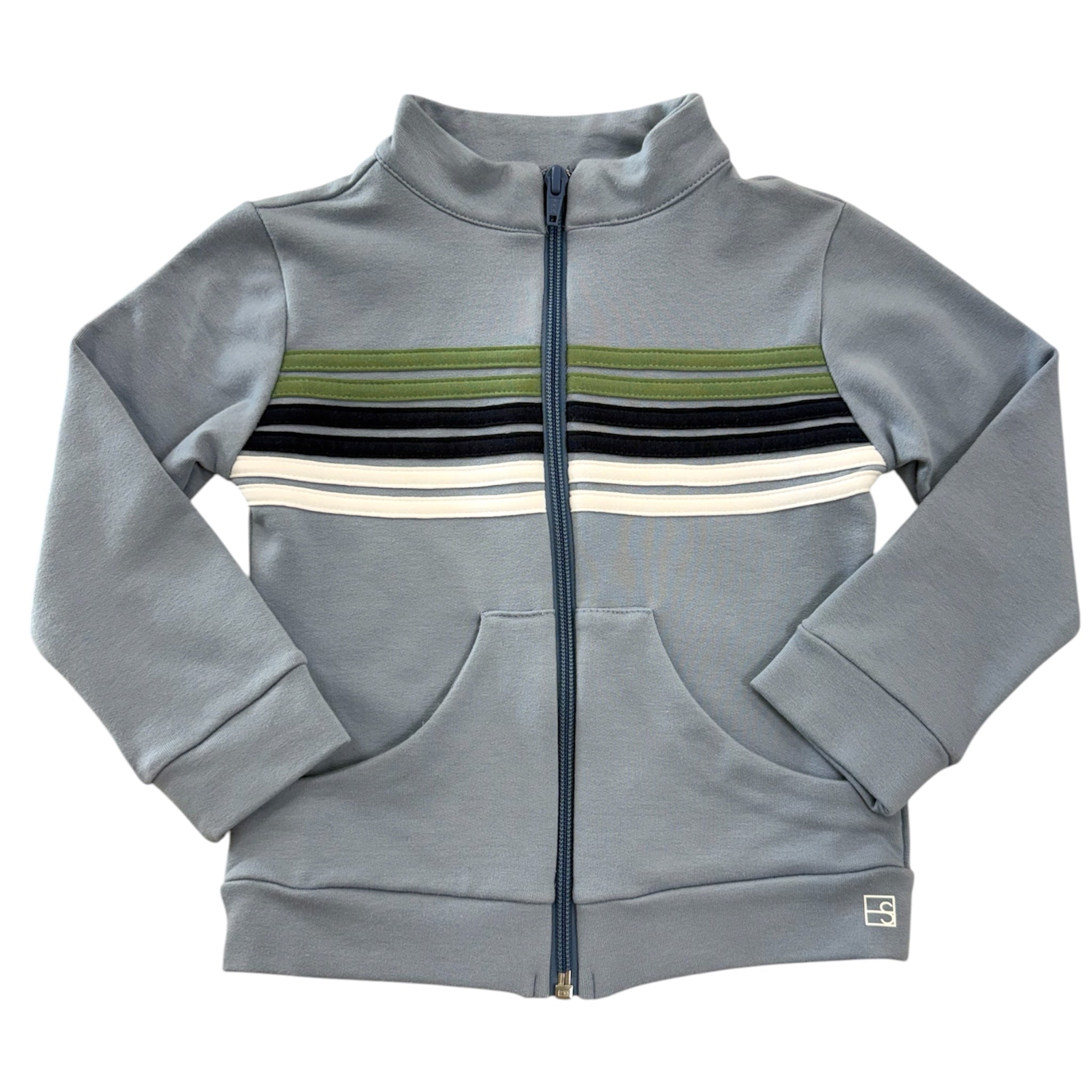 Roxy Zip Up Sweatshirt - Baton Rouge Blue