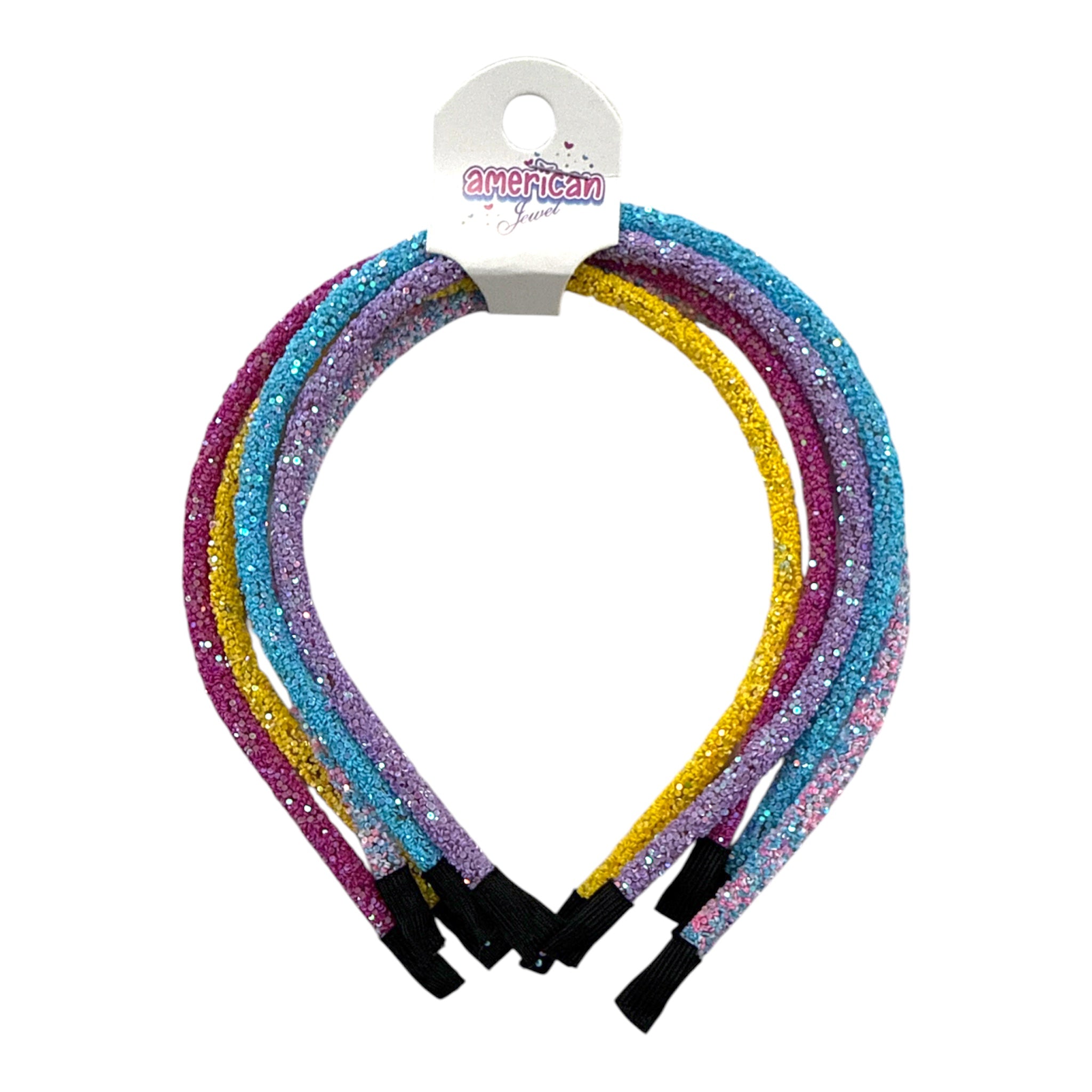 American Jewel Set of 5 Headbands