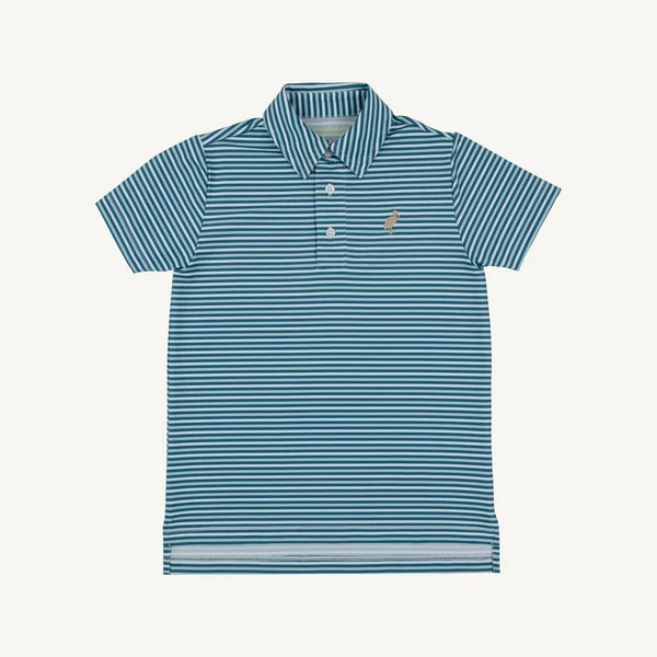 TBBC Prepletic Prim and Proper Polo Sumner County Stripe