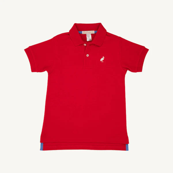 TBBC Prim and Proper Polo-Richmond Red